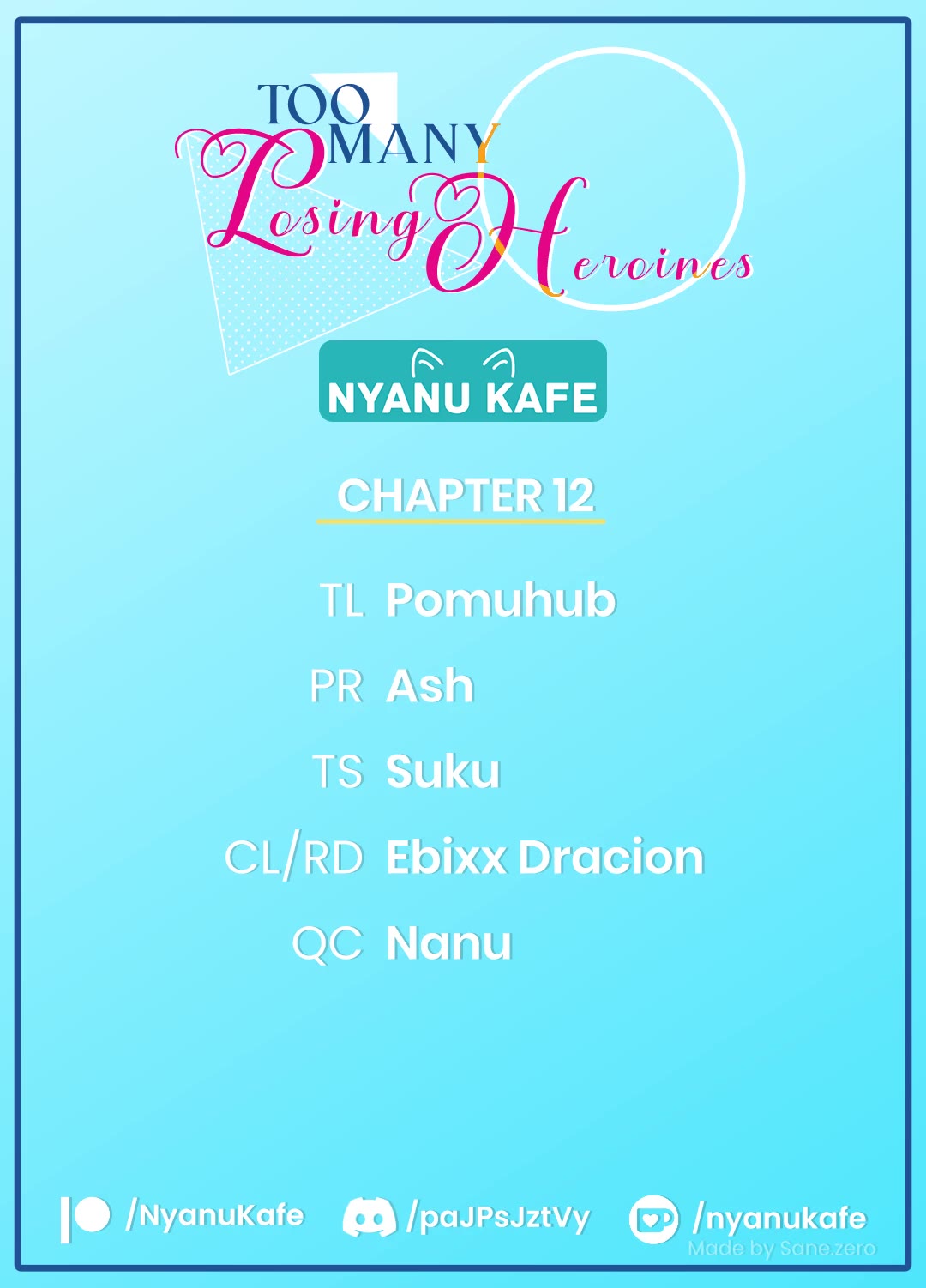 Too Many Losing Heroines! chapter 12 page 1