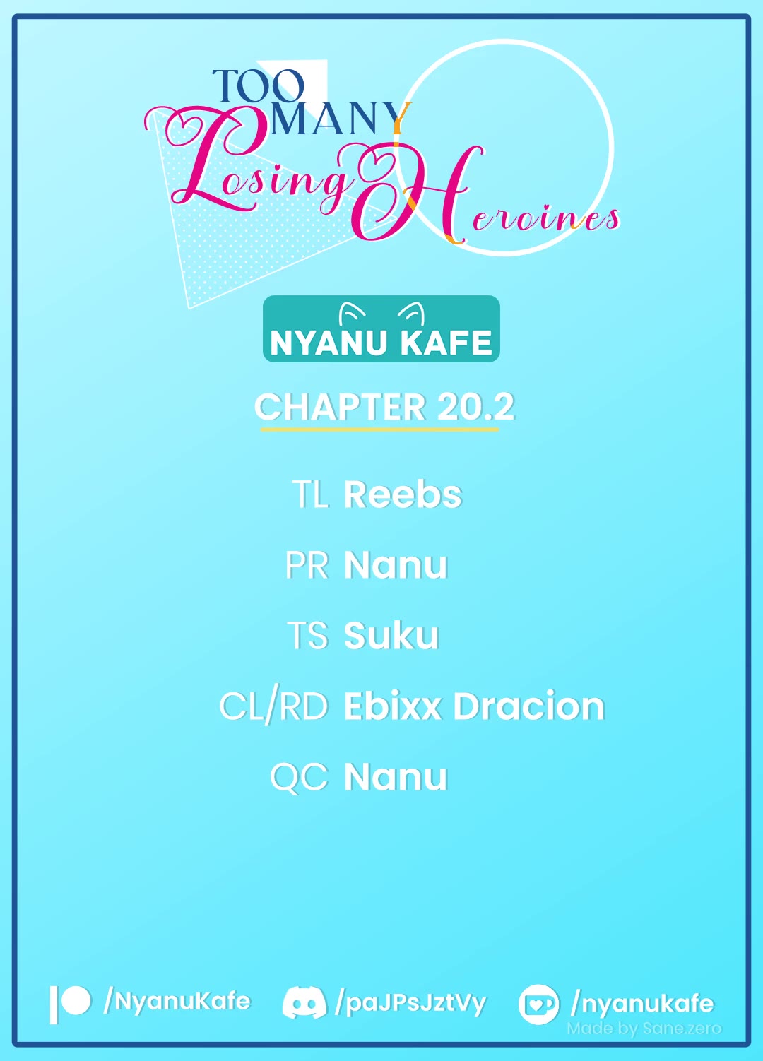 Too Many Losing Heroines! chapter 20.2 page 1