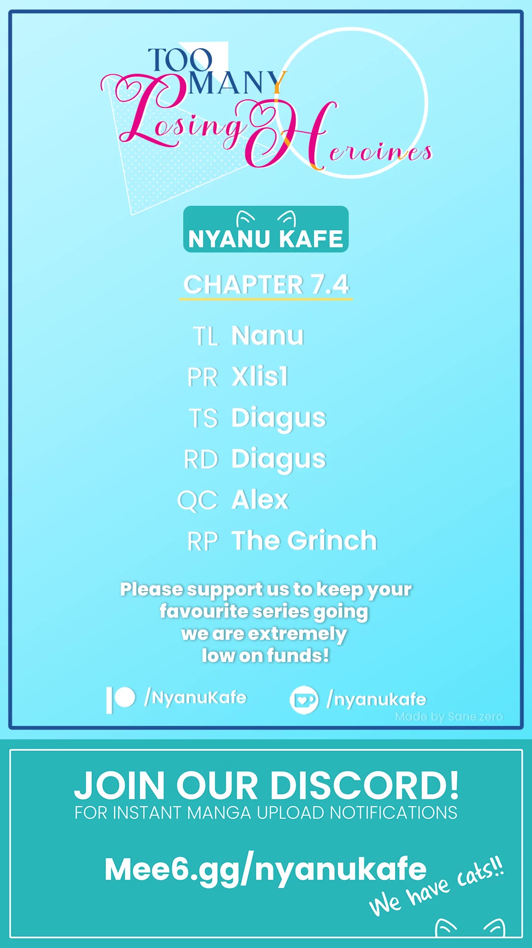 Too Many Losing Heroines! chapter 7.4 page 1