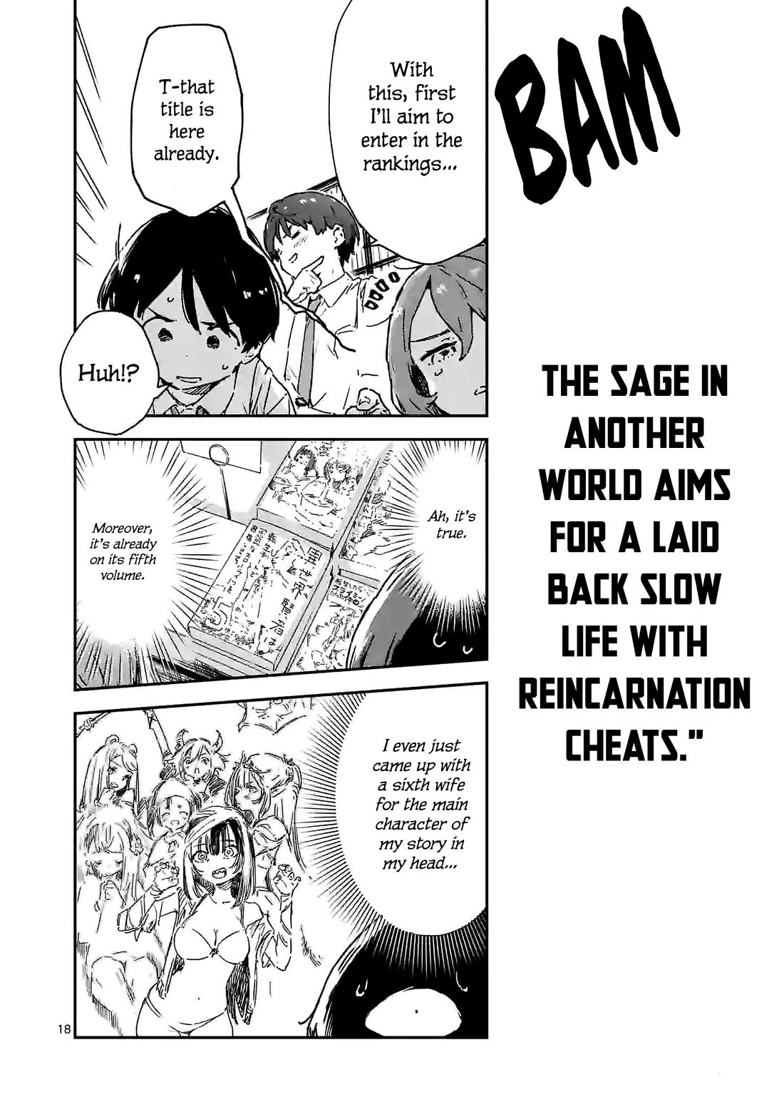 Too Many Losing Heroines! chapter 8.2 page 8