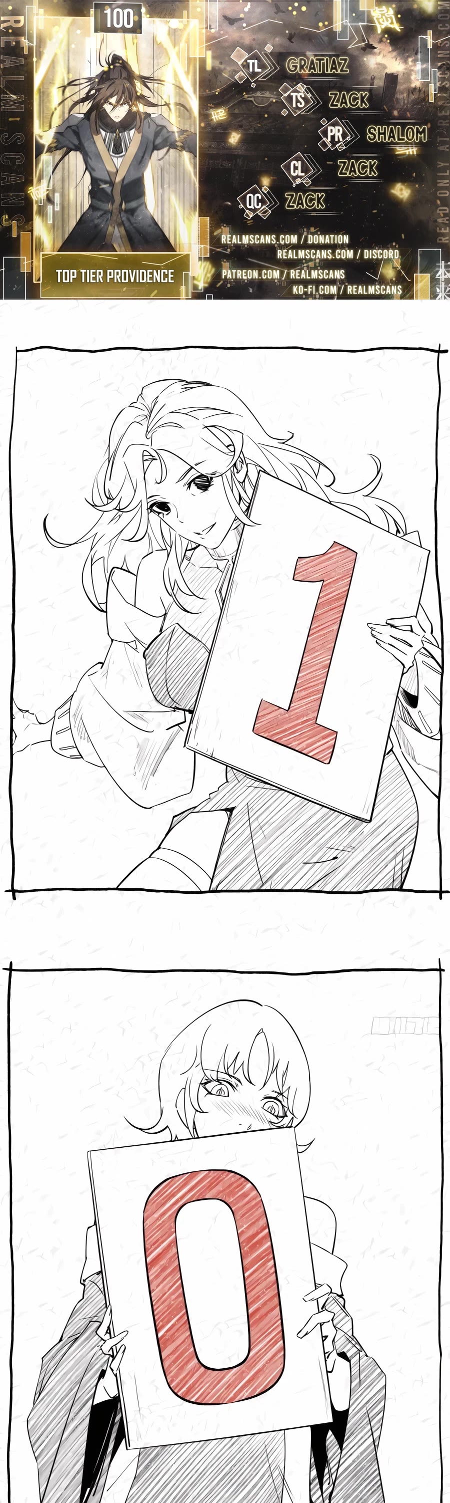 Top Tier Providence: Secretly Cultivate for a Thousand Years chapter 100 page 1
