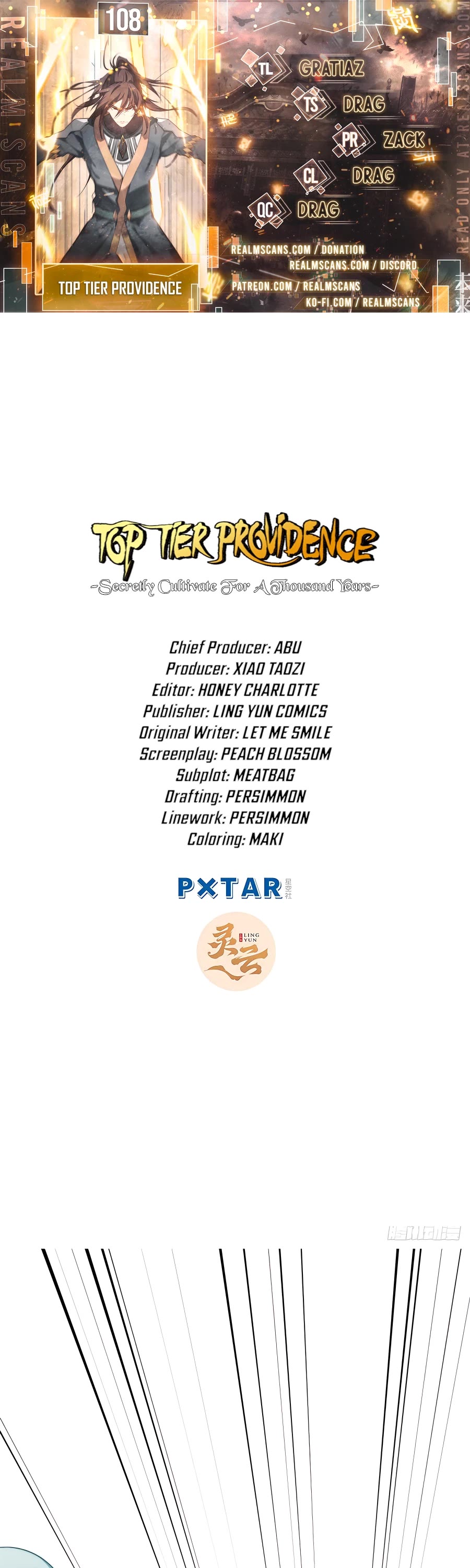 Top Tier Providence: Secretly Cultivate for a Thousand Years chapter 108 page 1