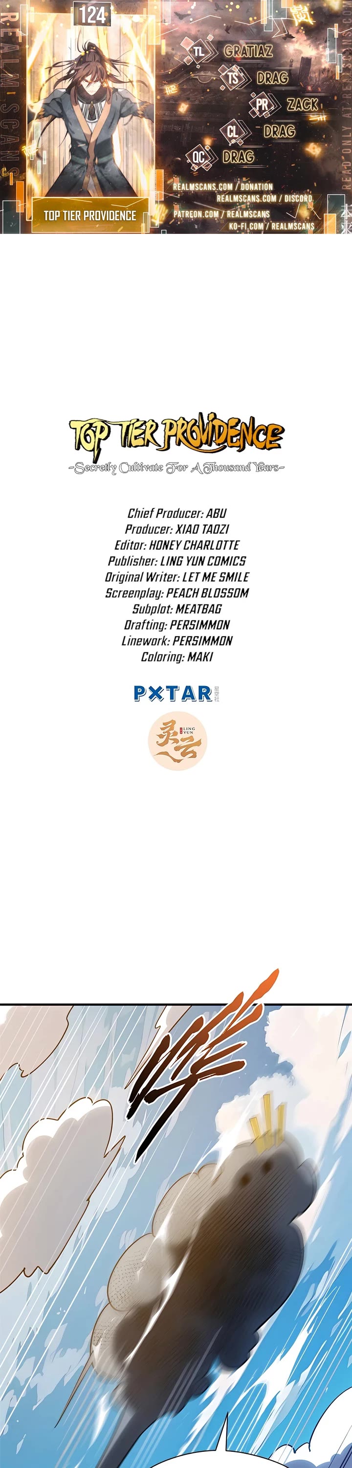 Top Tier Providence: Secretly Cultivate for a Thousand Years chapter 124 page 1