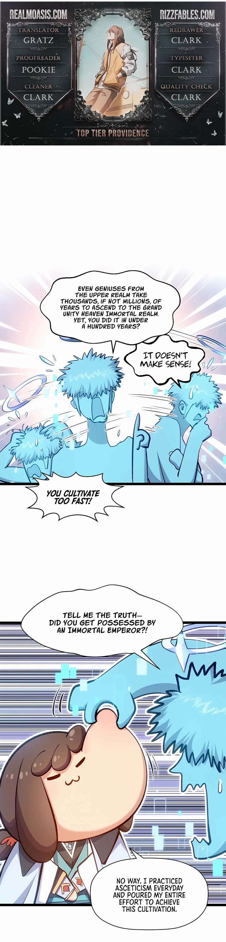 Top Tier Providence: Secretly Cultivate for a Thousand Years chapter 204 page 1