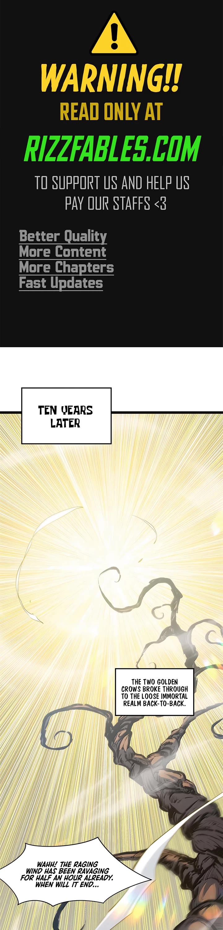 Top Tier Providence: Secretly Cultivate for a Thousand Years chapter 209 page 1