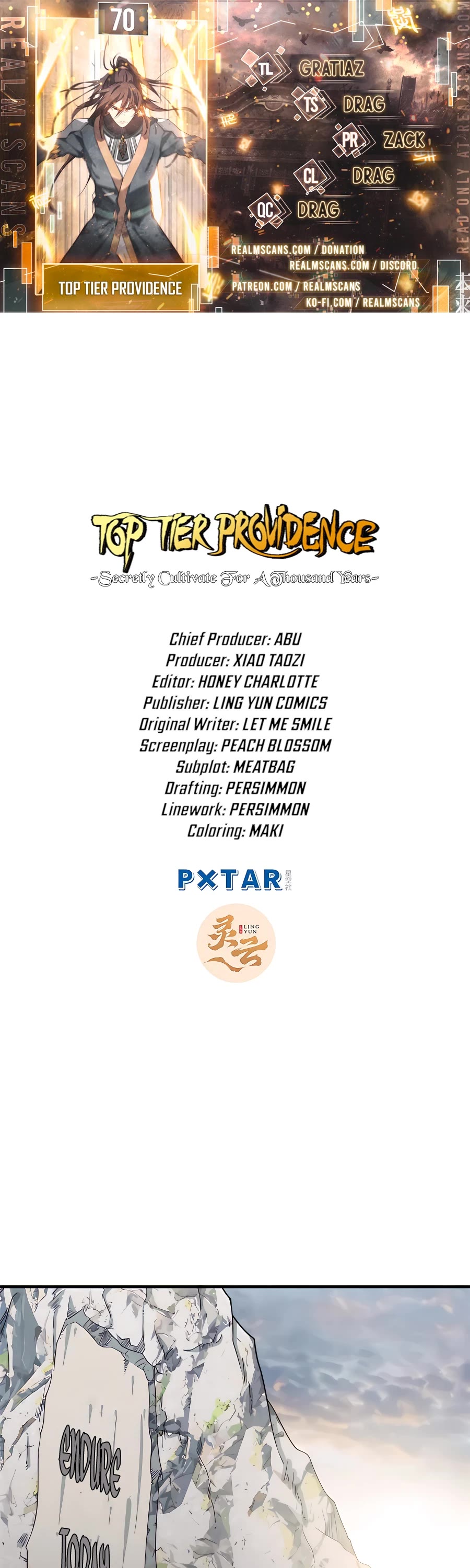 Top Tier Providence: Secretly Cultivate for a Thousand Years chapter 70 page 1