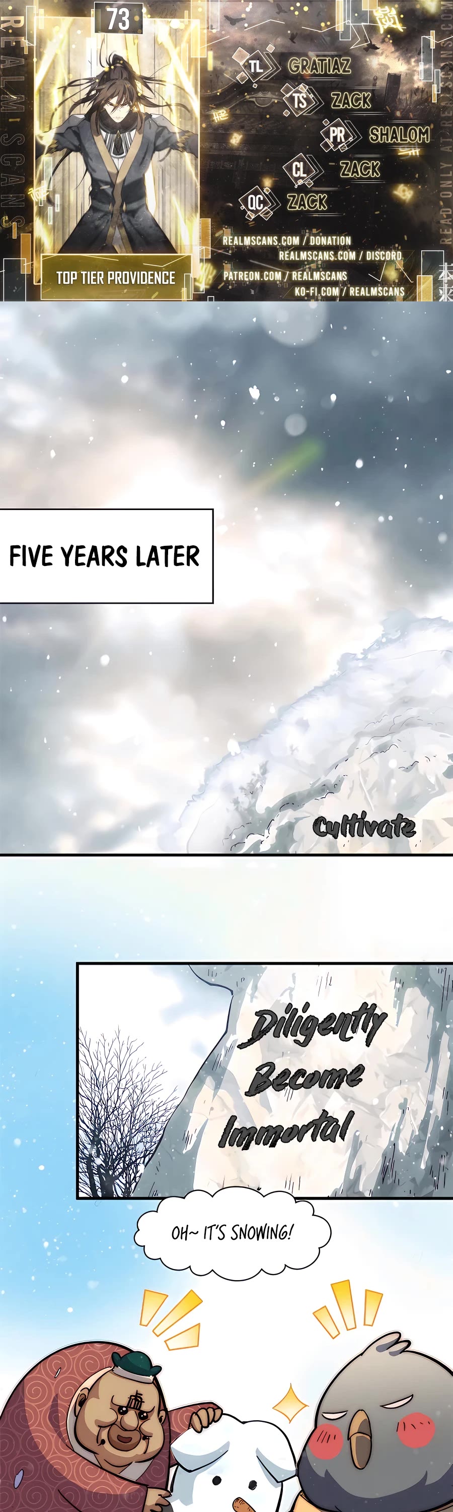 Top Tier Providence: Secretly Cultivate for a Thousand Years chapter 73 page 1