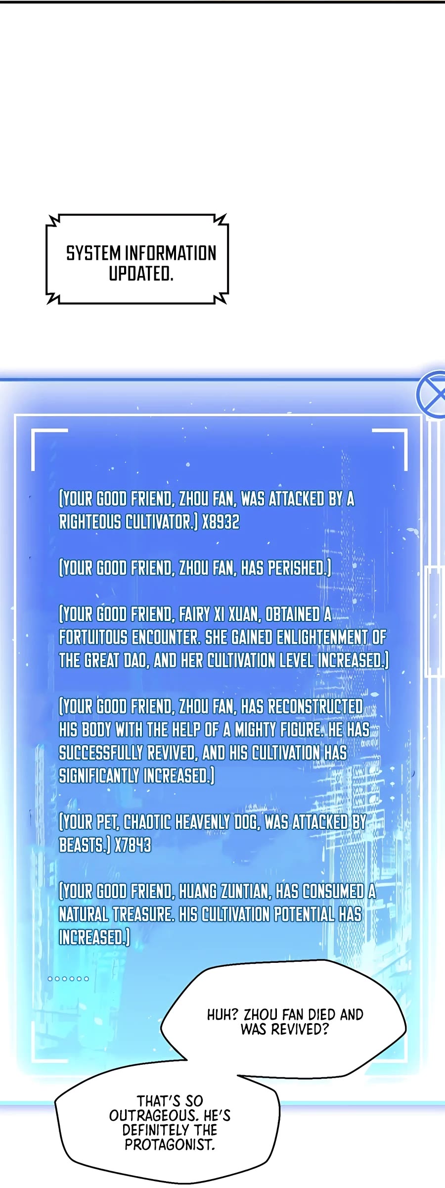 Top Tier Providence: Secretly Cultivate for a Thousand Years chapter 81 page 33