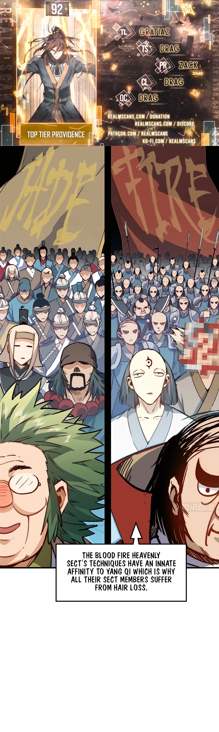 Top Tier Providence: Secretly Cultivate for a Thousand Years chapter 92 page 1