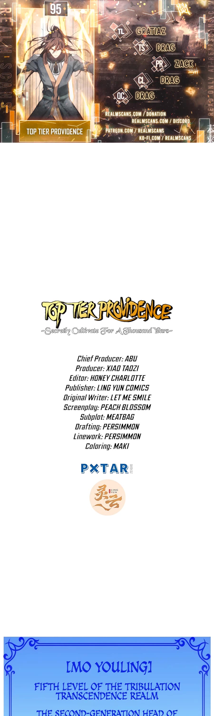 Top Tier Providence: Secretly Cultivate for a Thousand Years chapter 95 page 1