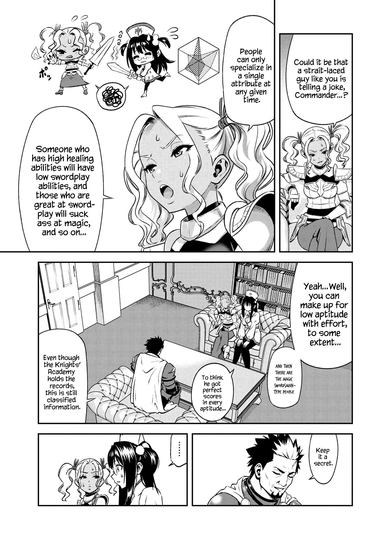 Toshiue Elite Onna Kishi ga Boku no Mae de dake Kawaii chapter 10.1 page 9