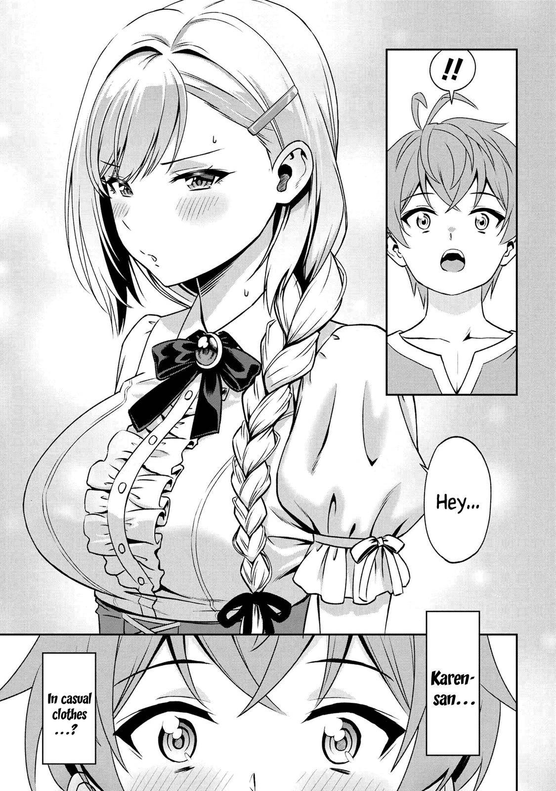 Toshiue Elite Onna Kishi ga Boku no Mae de dake Kawaii chapter 15.2 page 18