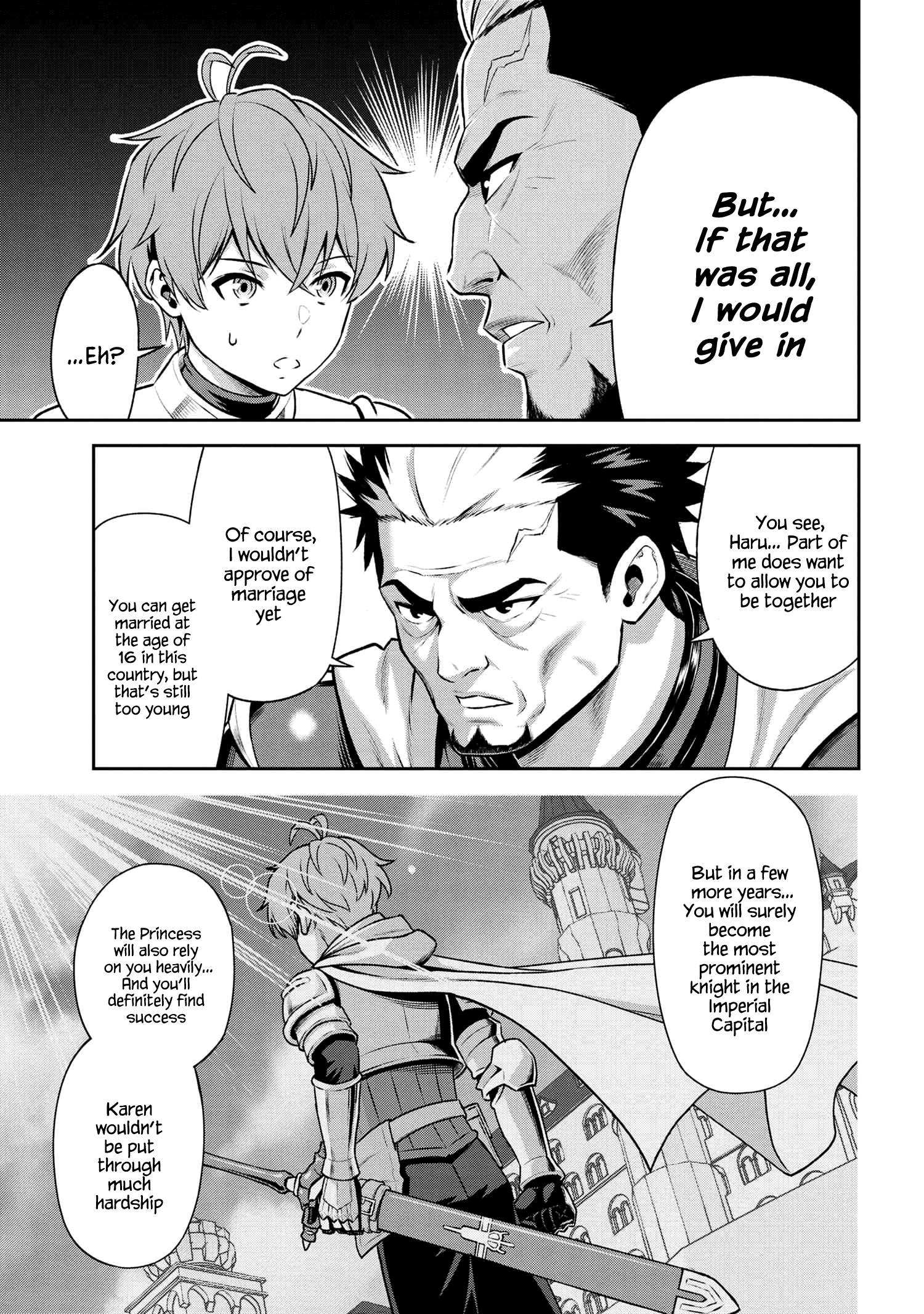 Toshiue Elite Onna Kishi ga Boku no Mae de dake Kawaii chapter 18.1 page 9