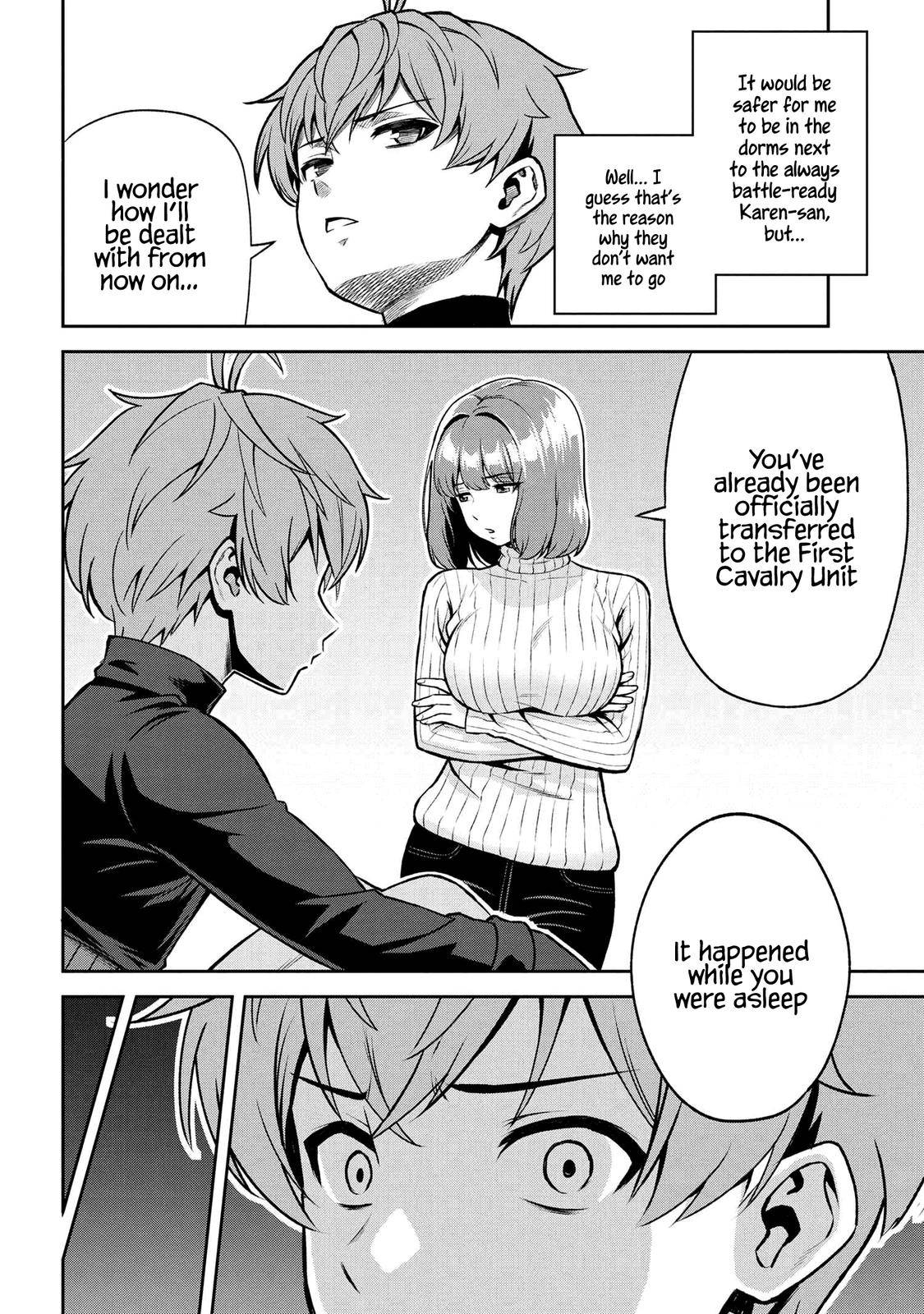 Toshiue Elite Onna Kishi ga Boku no Mae de dake Kawaii chapter 19.2 page 4