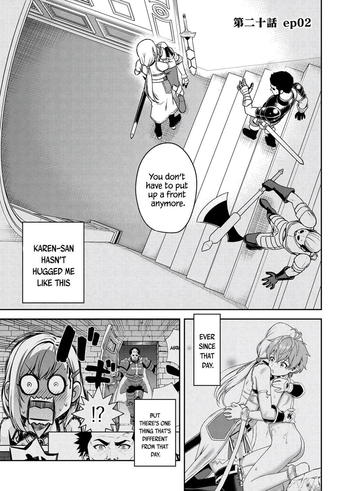 Toshiue Elite Onna Kishi ga Boku no Mae de dake Kawaii chapter 20.2 page 1