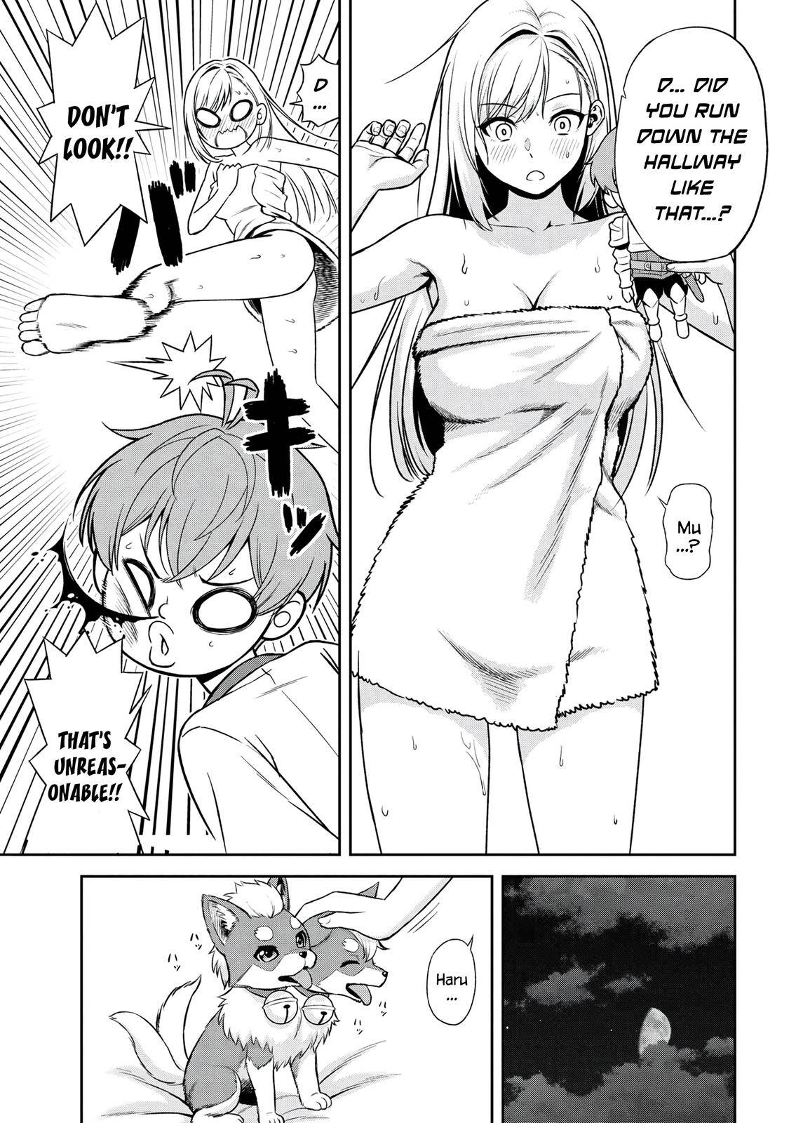 Toshiue Elite Onna Kishi ga Boku no Mae de dake Kawaii chapter 20.3 page 3