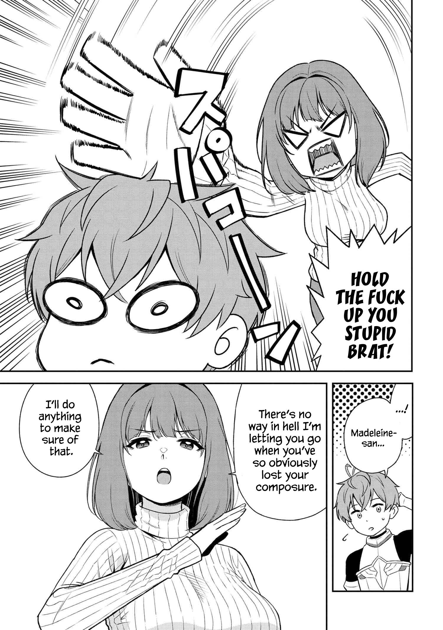 Toshiue Elite Onna Kishi ga Boku no Mae de dake Kawaii chapter 23.3 page 12