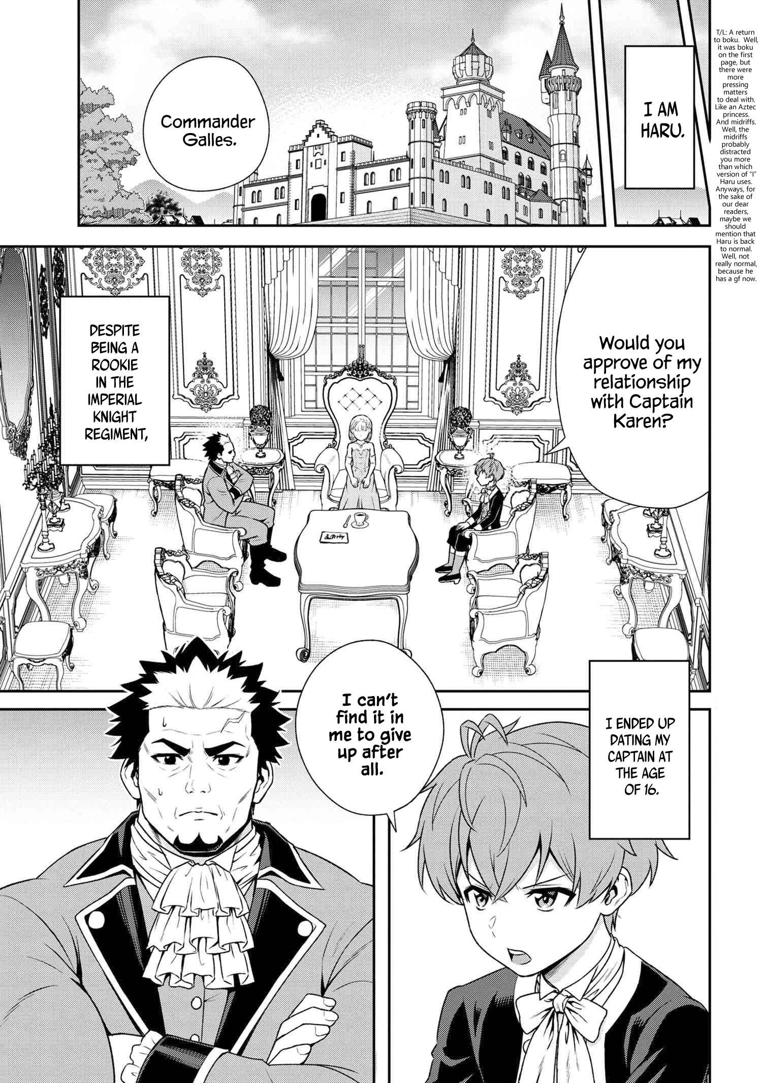 Toshiue Elite Onna Kishi ga Boku no Mae de dake Kawaii chapter 26.1 page 3