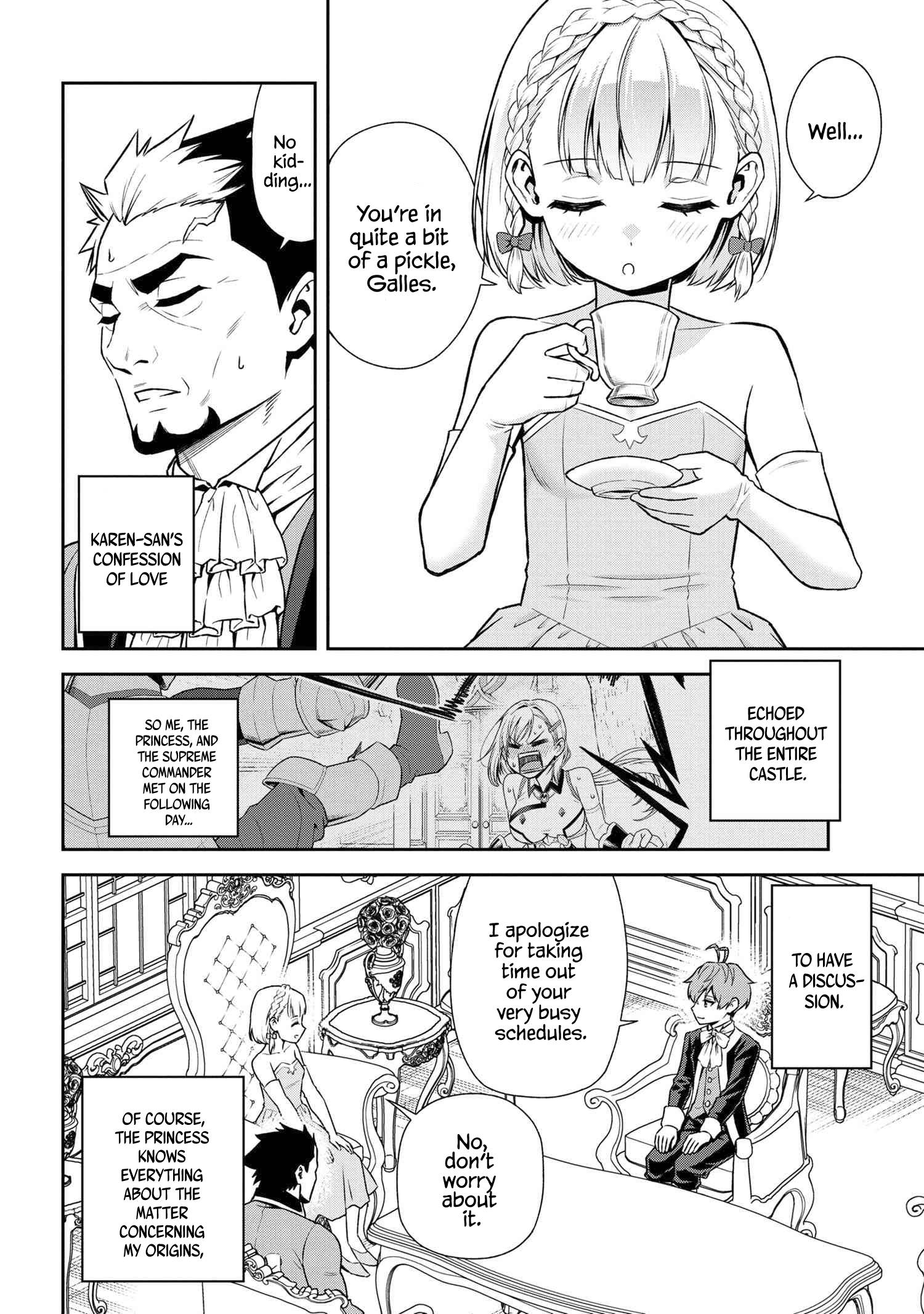 Toshiue Elite Onna Kishi ga Boku no Mae de dake Kawaii chapter 26.1 page 4