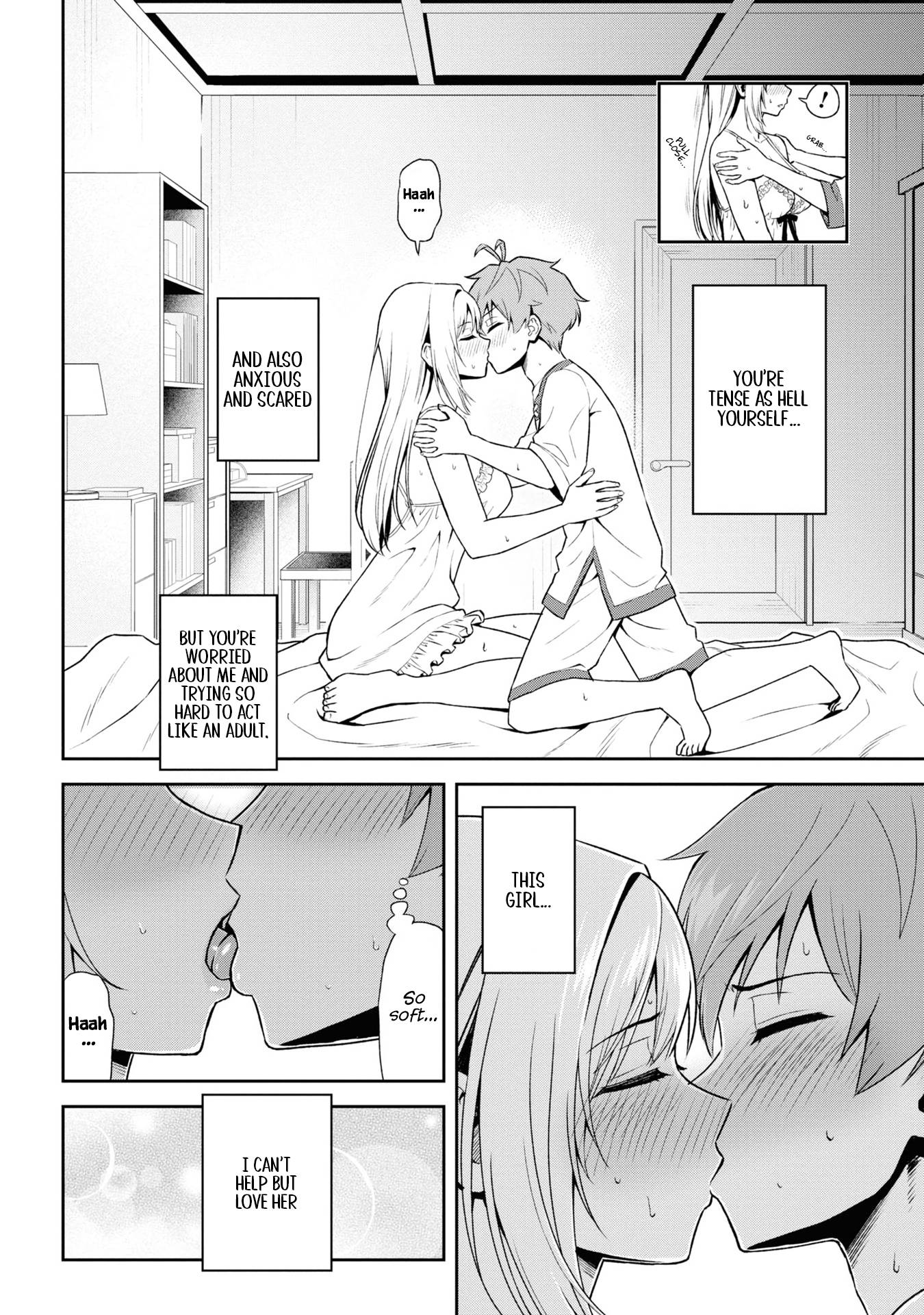 Toshiue Elite Onna Kishi ga Boku no Mae de dake Kawaii chapter 26.4 page 4