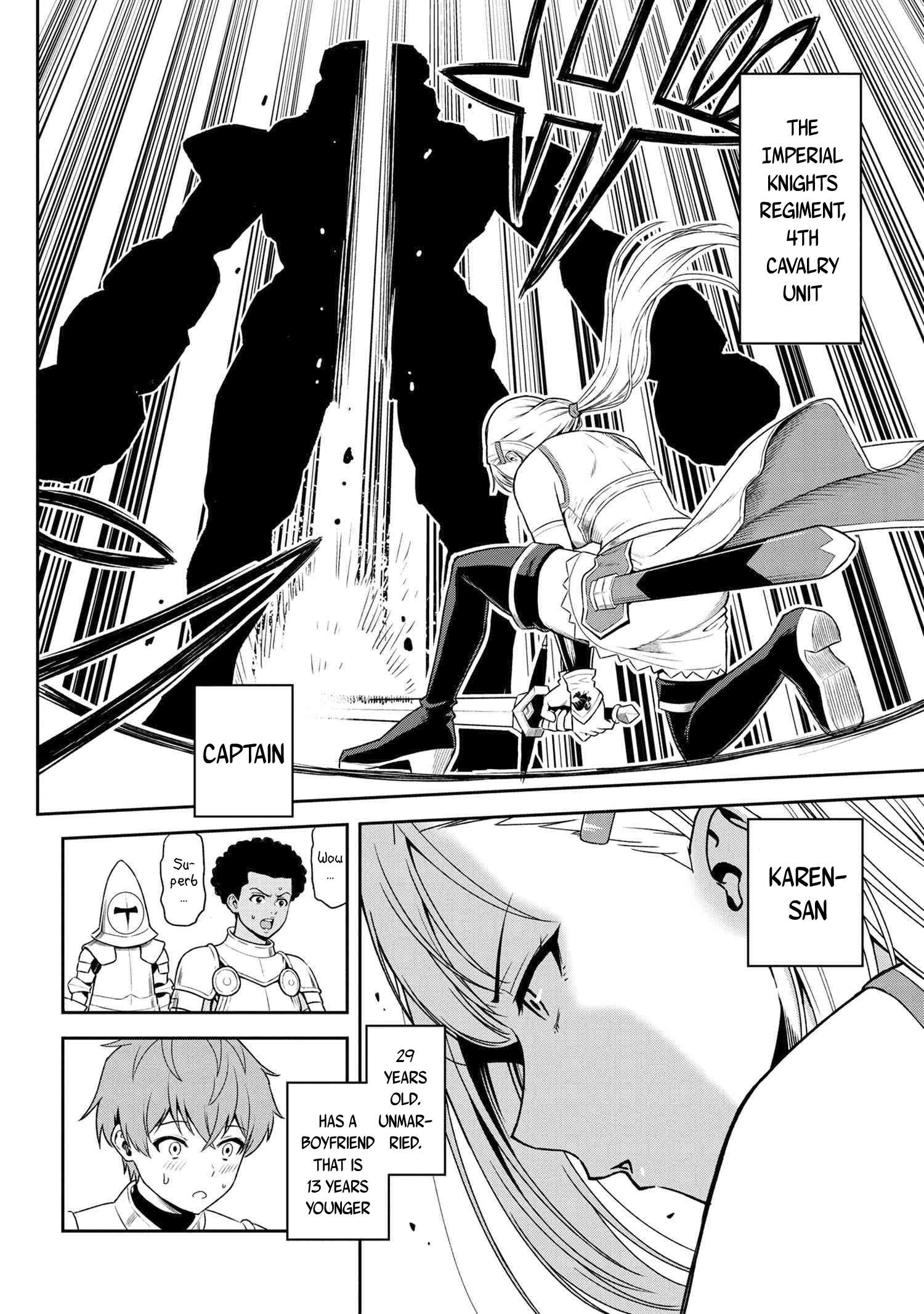 Toshiue Elite Onna Kishi ga Boku no Mae de dake Kawaii chapter 27.1 page 4