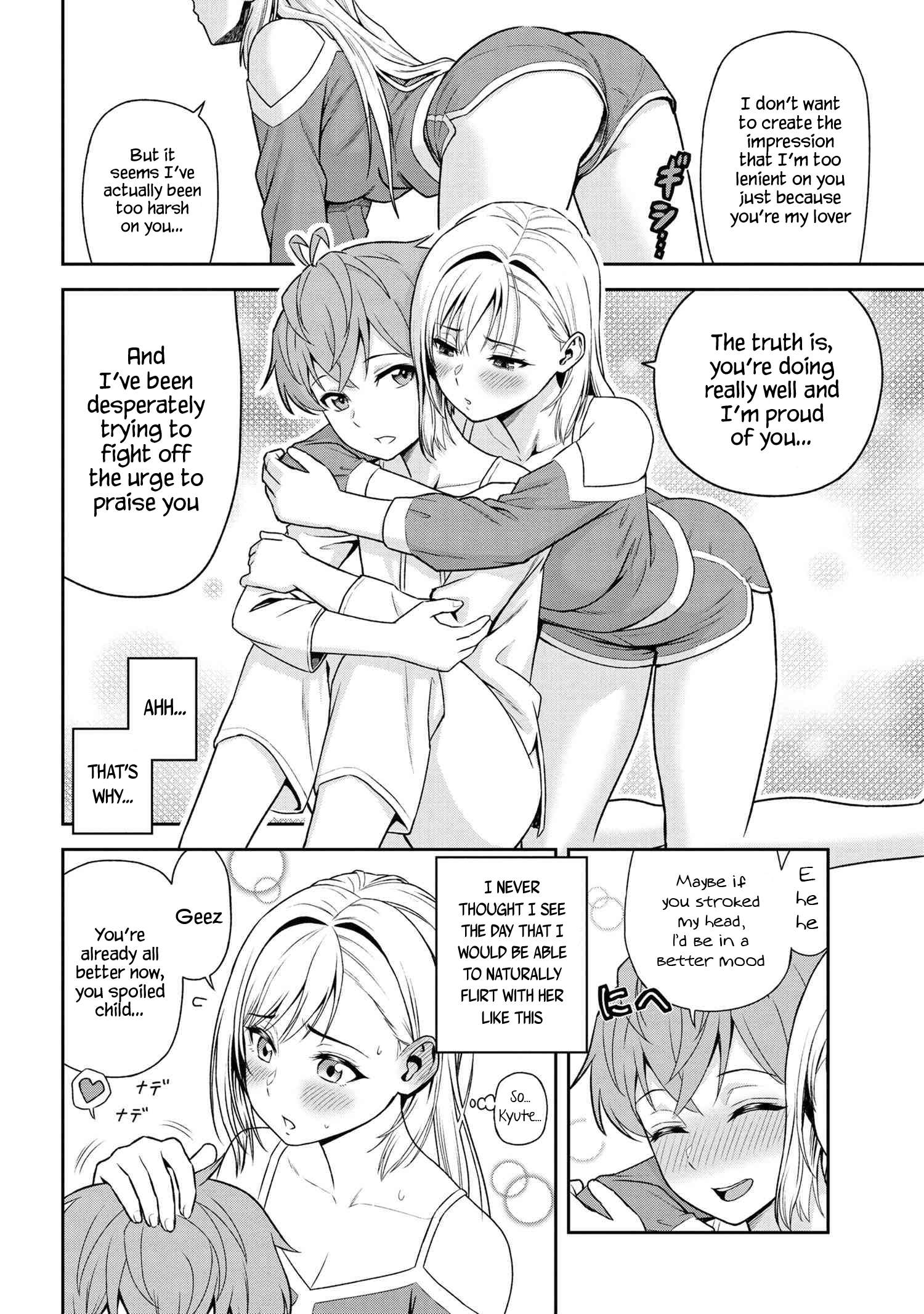 Toshiue Elite Onna Kishi ga Boku no Mae de dake Kawaii chapter 27.1 page 8