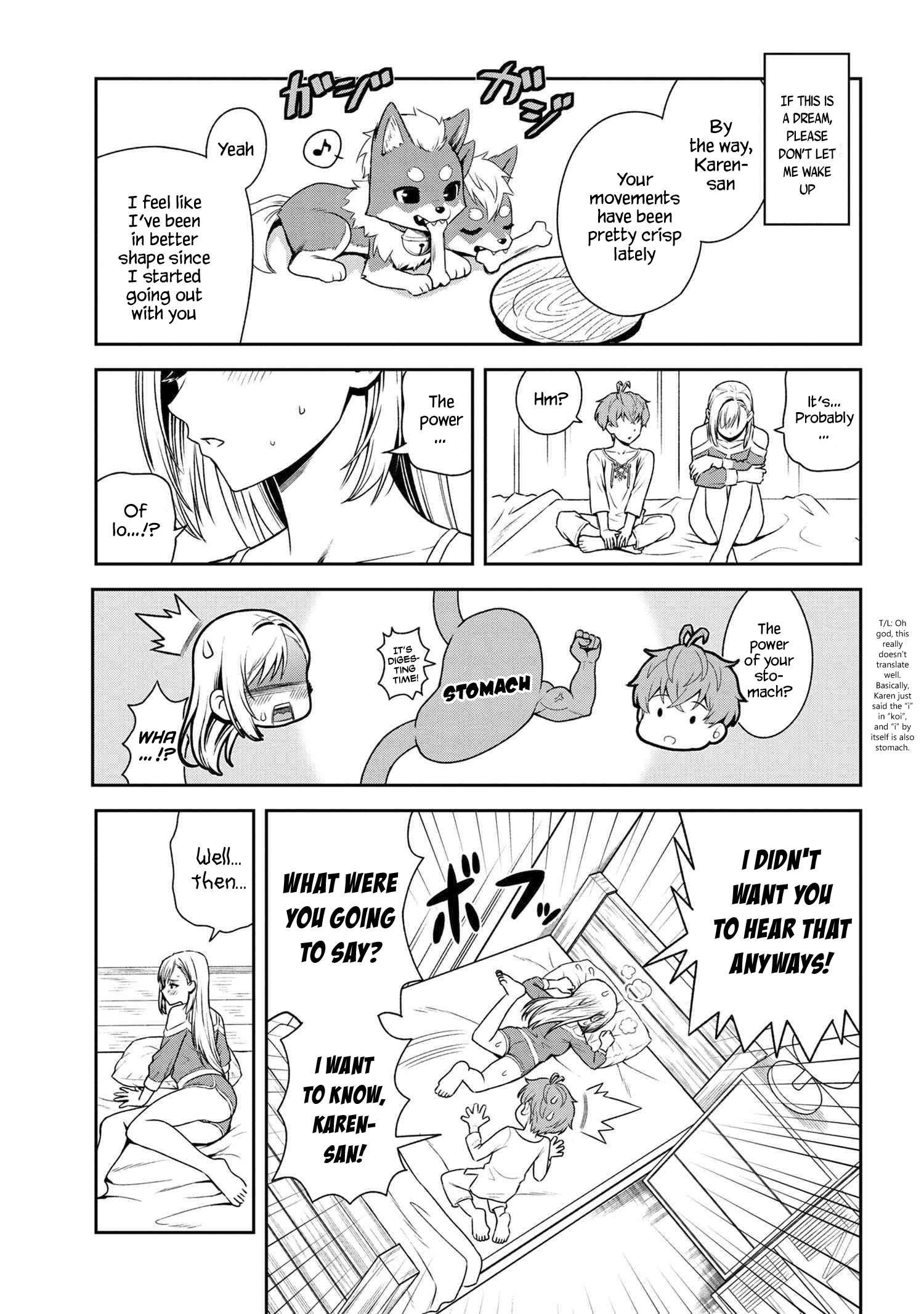 Toshiue Elite Onna Kishi ga Boku no Mae de dake Kawaii chapter 27.1 page 9