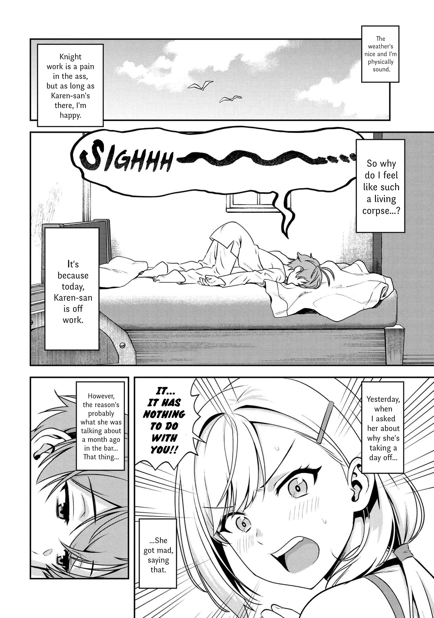 Toshiue Elite Onna Kishi ga Boku no Mae de dake Kawaii chapter 3.1 page 2