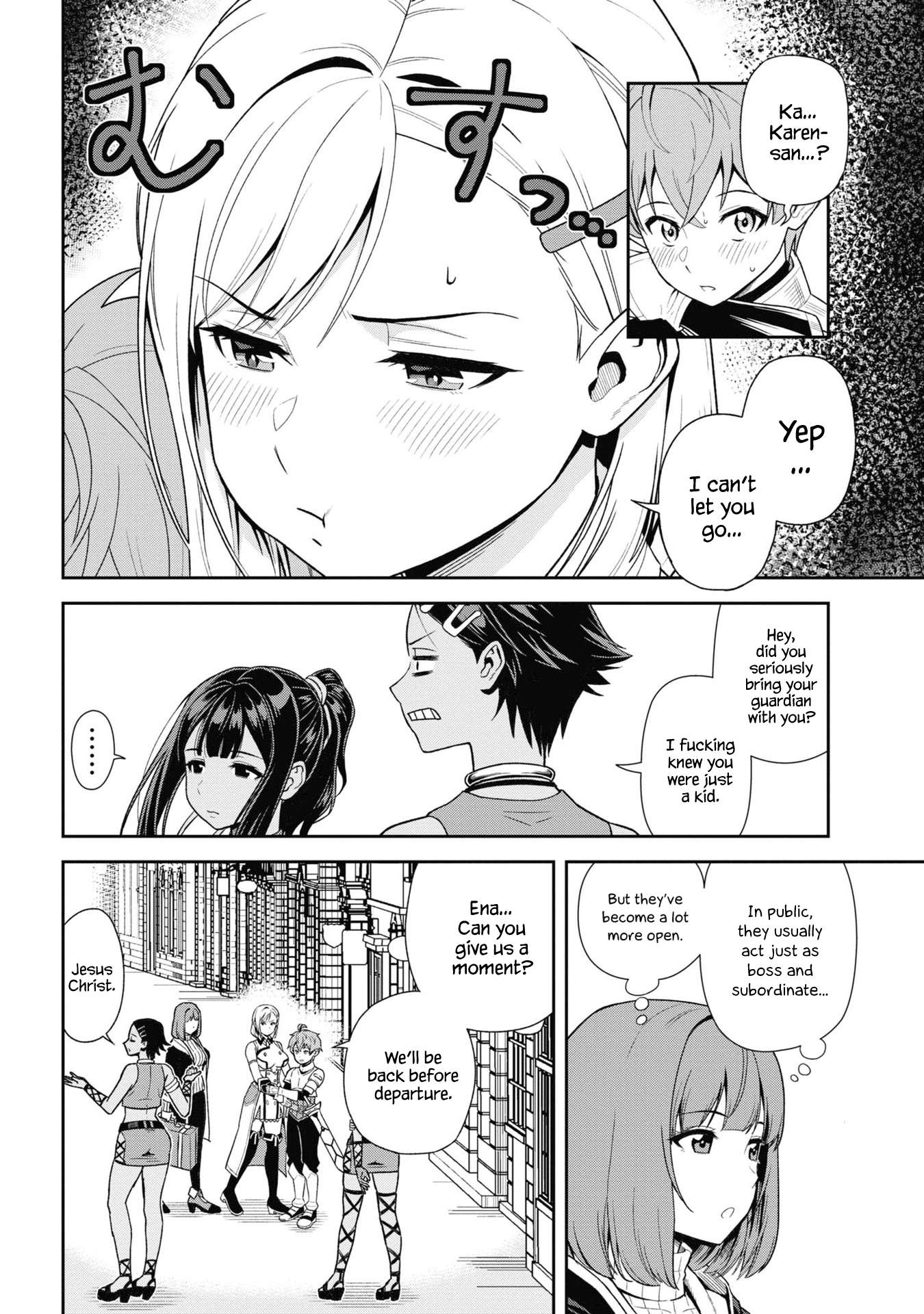 Toshiue Elite Onna Kishi ga Boku no Mae de dake Kawaii chapter 30.1 page 10