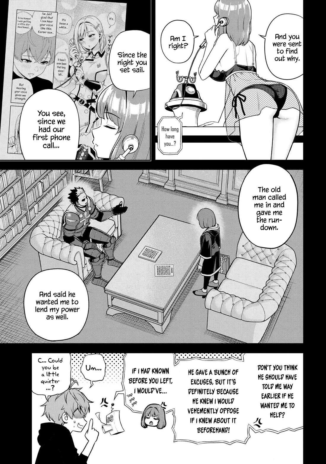 Toshiue Elite Onna Kishi ga Boku no Mae de dake Kawaii chapter 39.1 page 3