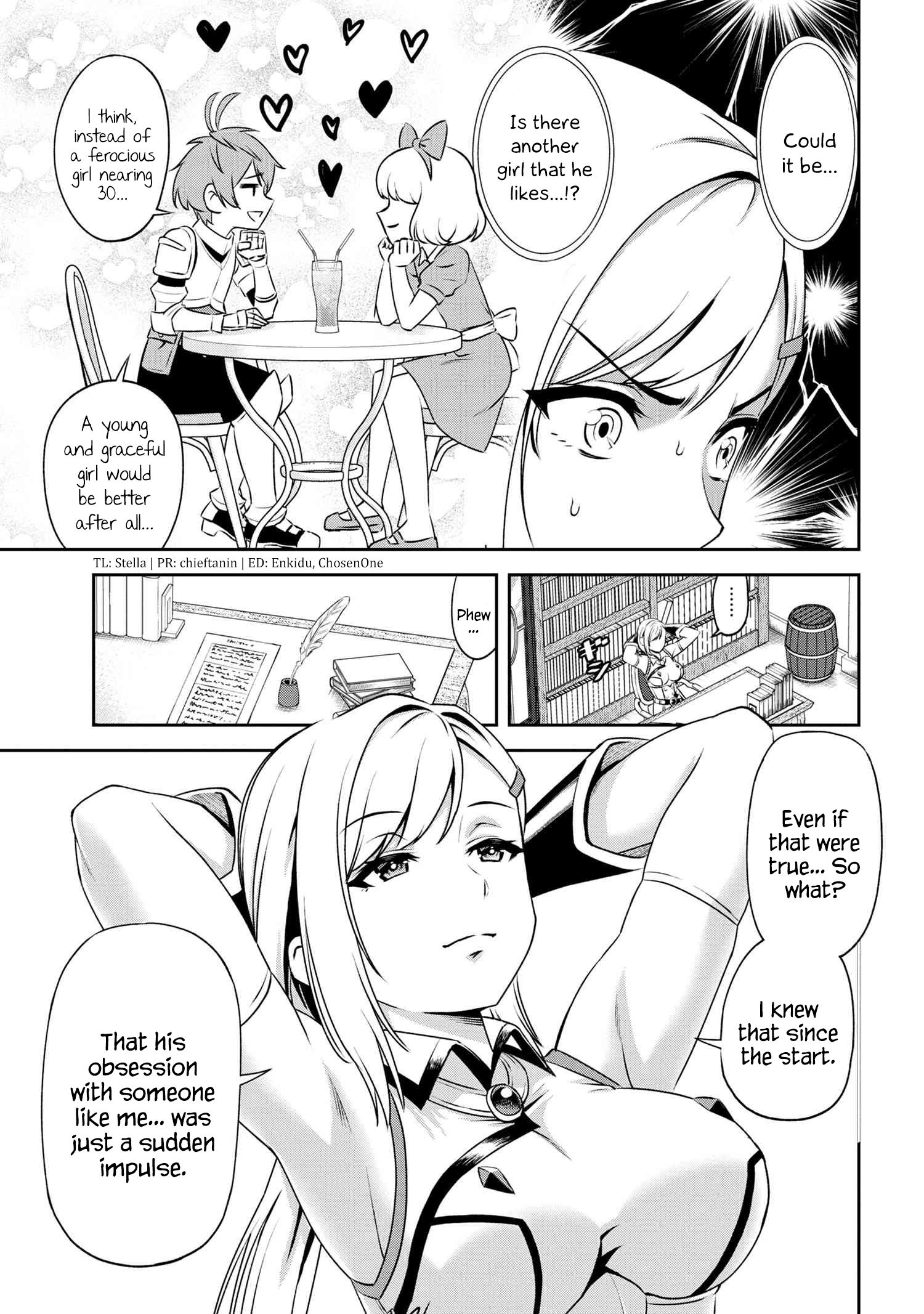 Toshiue Elite Onna Kishi ga Boku no Mae de dake Kawaii chapter 4.1 page 3