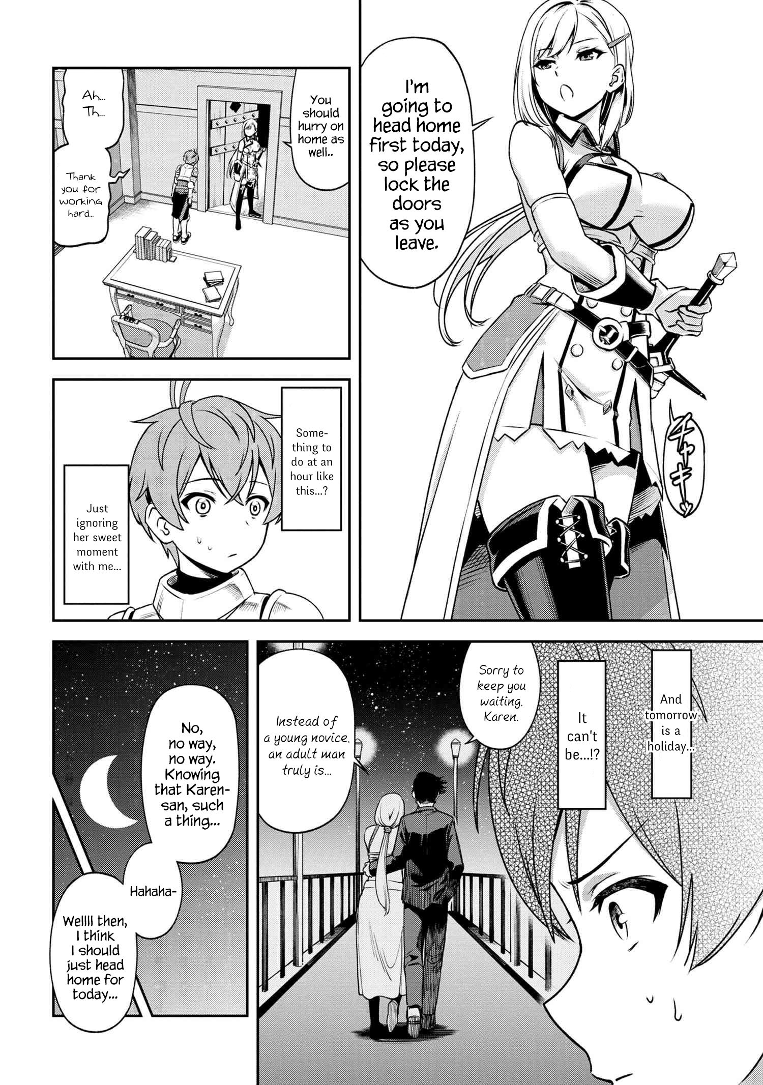 Toshiue Elite Onna Kishi ga Boku no Mae de dake Kawaii chapter 5.1 page 2