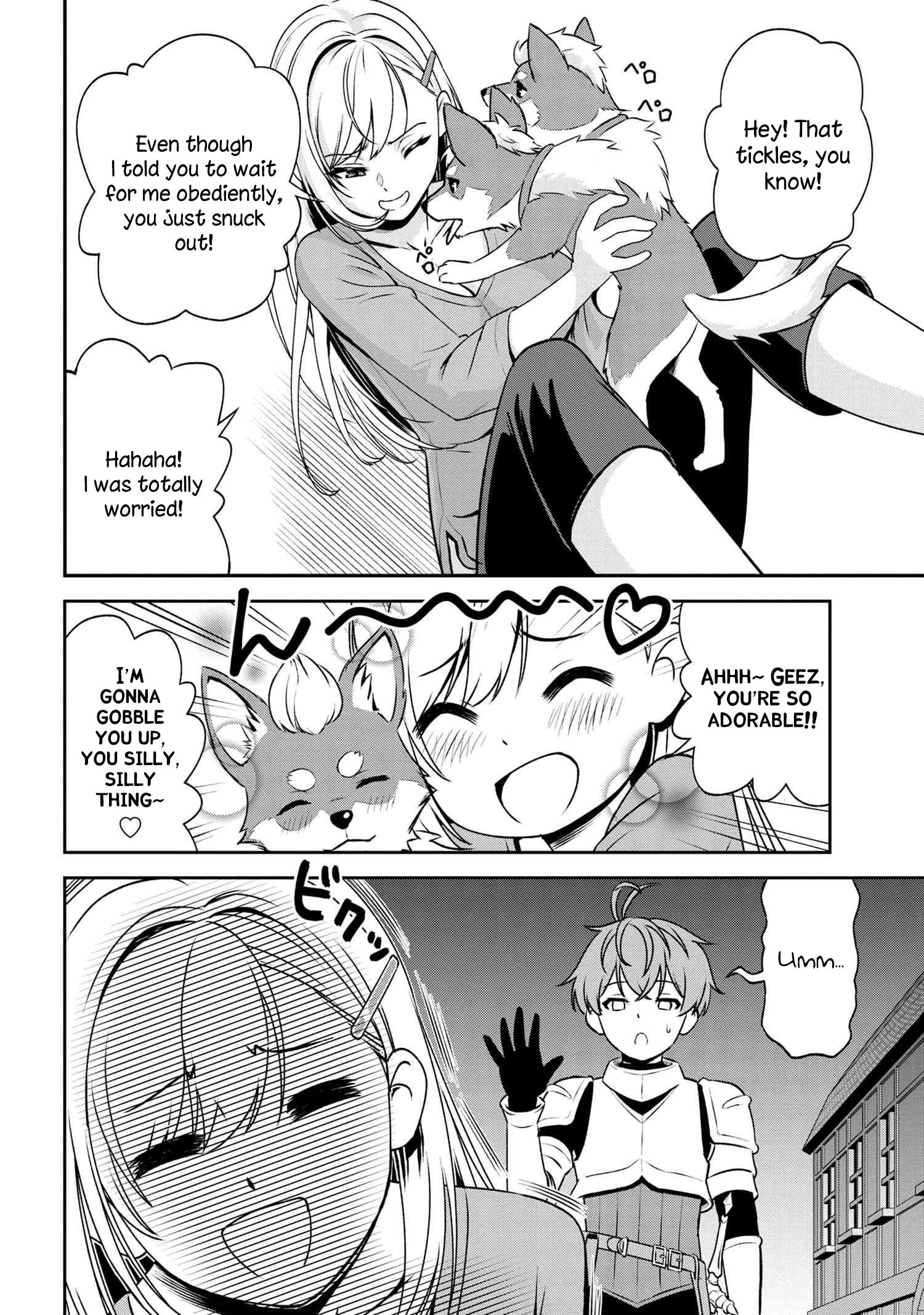 Toshiue Elite Onna Kishi ga Boku no Mae de dake Kawaii chapter 5.1 page 6