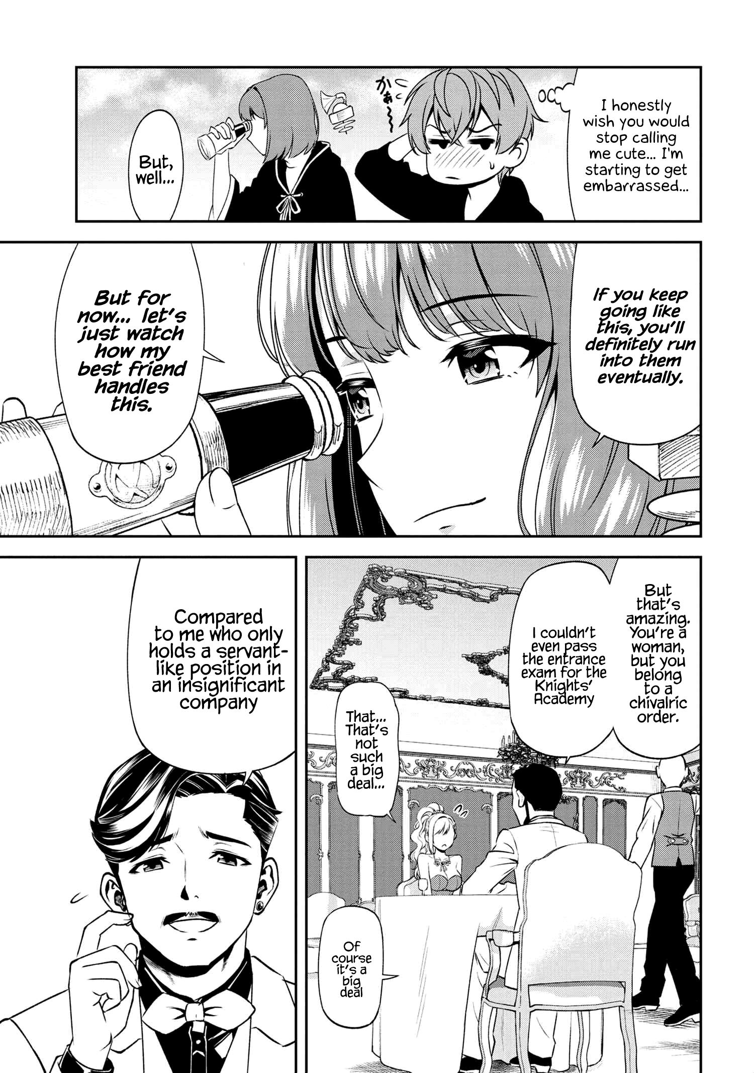 Toshiue Elite Onna Kishi ga Boku no Mae de dake Kawaii chapter 7.2 page 4