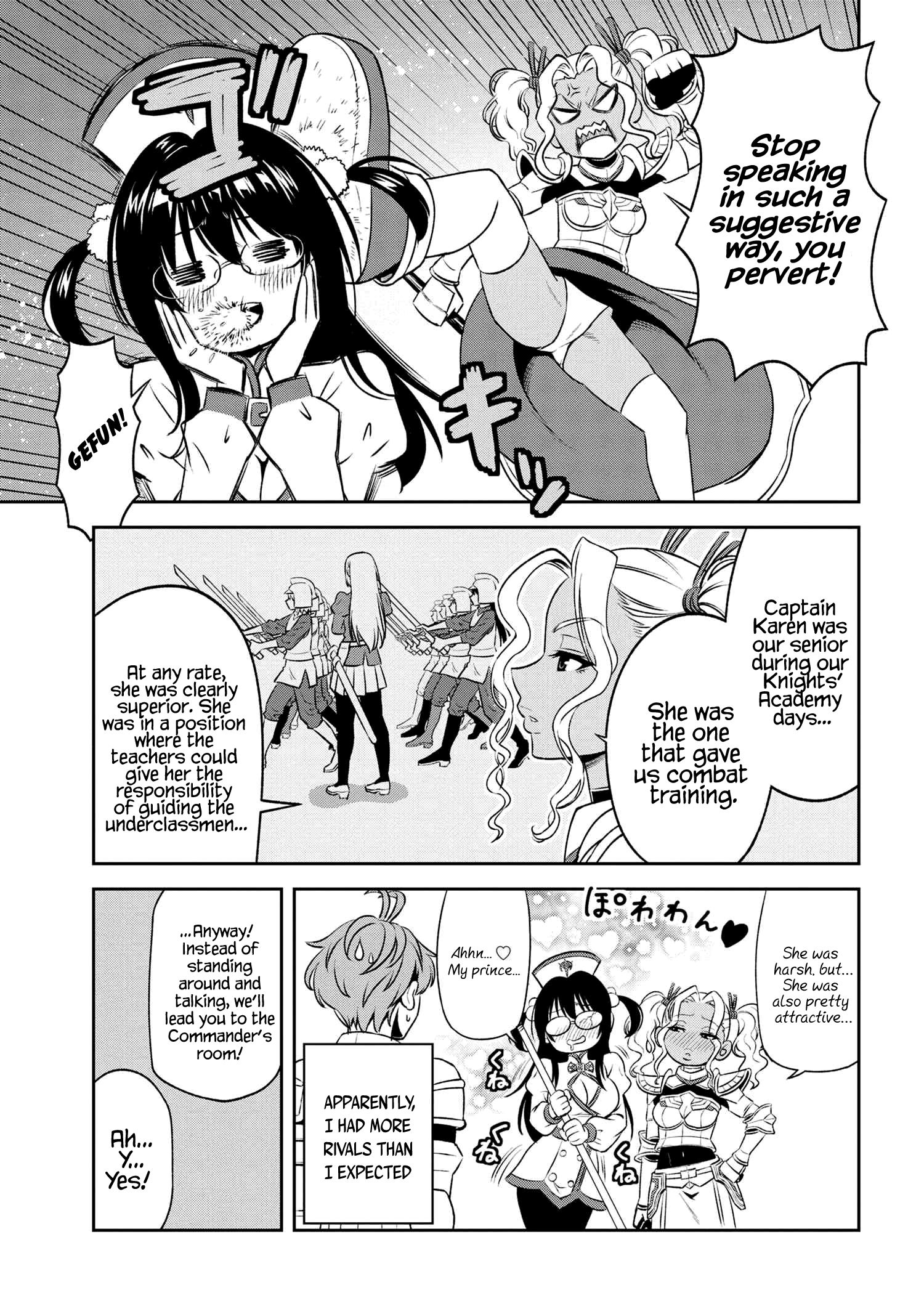 Toshiue Elite Onna Kishi ga Boku no Mae de dake Kawaii chapter 9.2 page 4