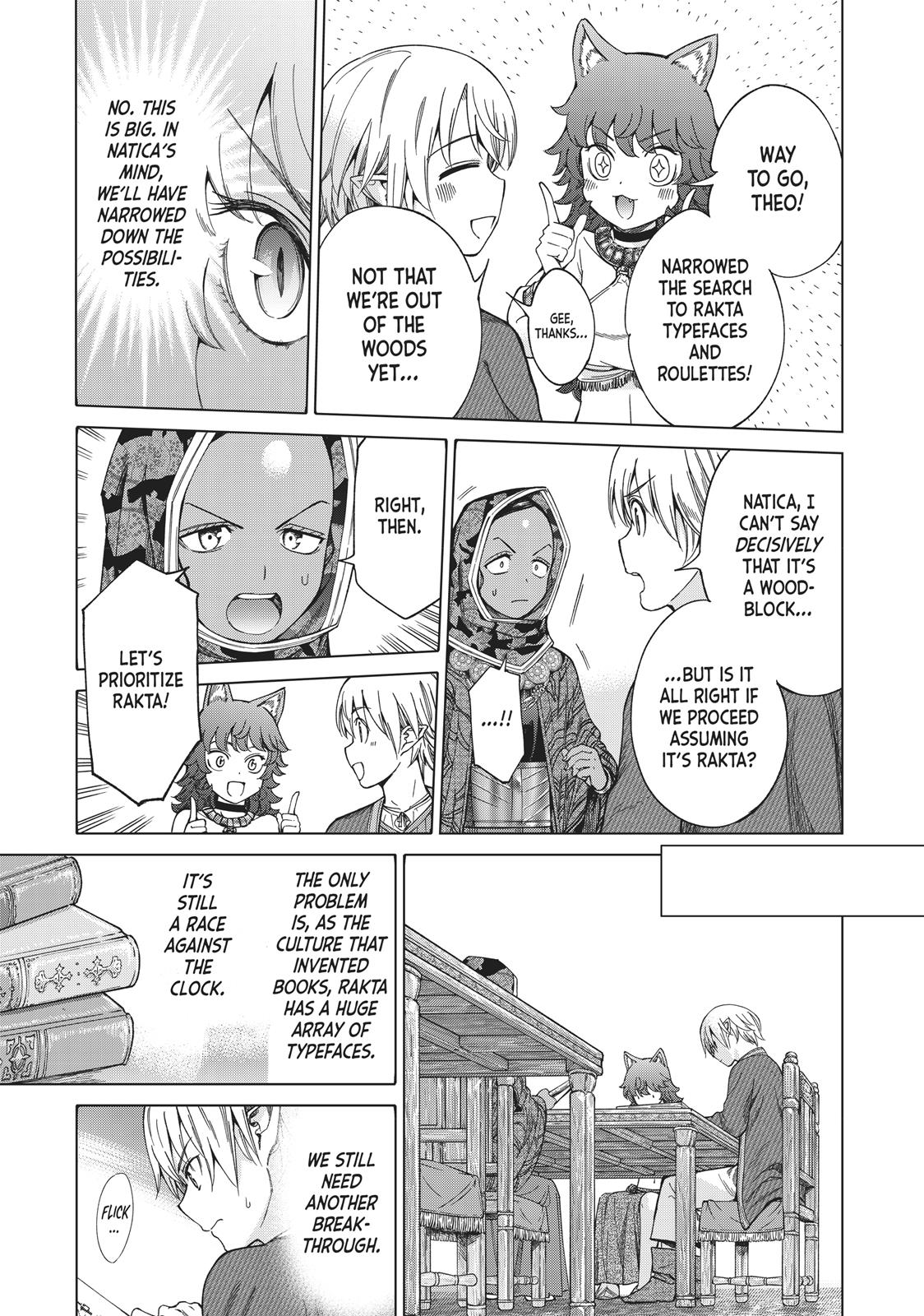 Toshokan no Daimajutsushi chapter 12 page 37