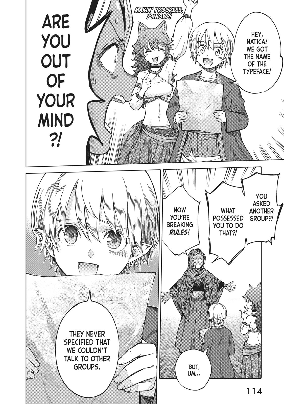 Toshokan no Daimajutsushi chapter 12 page 44