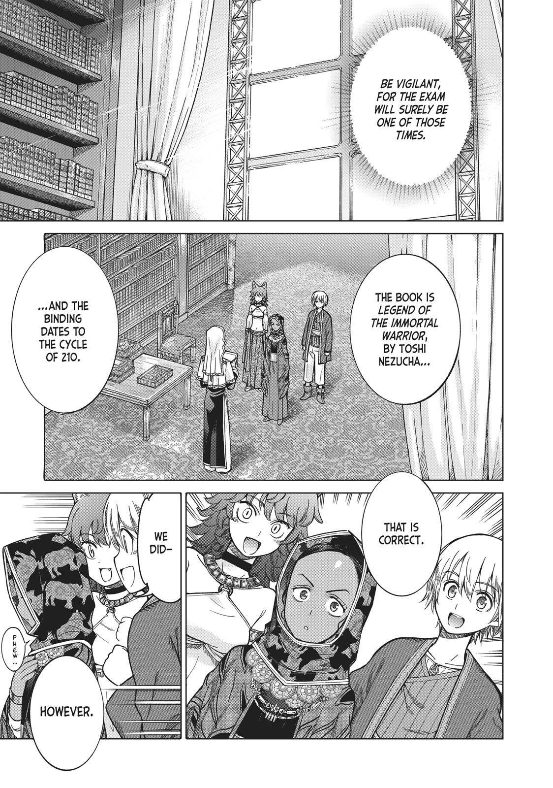 Toshokan no Daimajutsushi chapter 12 page 55