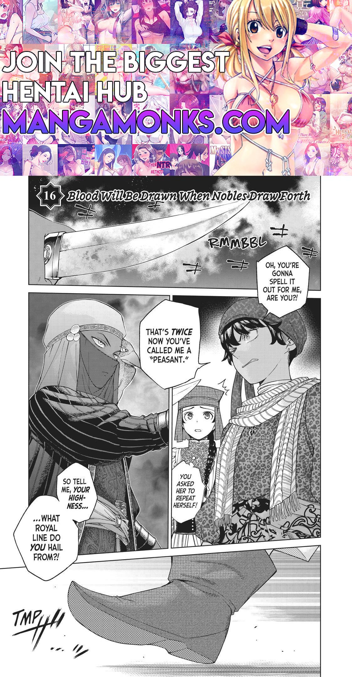 Toshokan no Daimajutsushi chapter 16 page 1