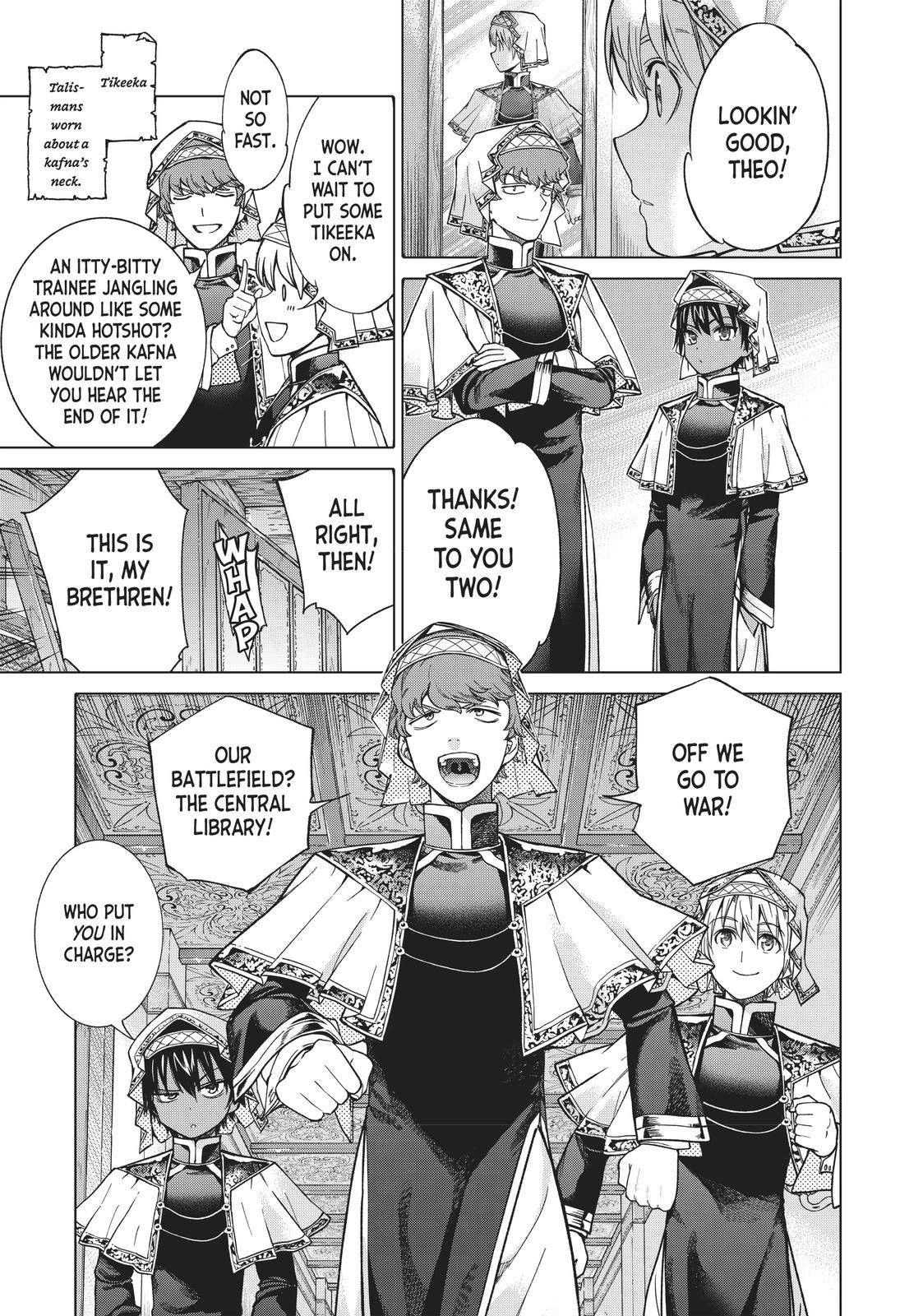 Toshokan no Daimajutsushi chapter 16 page 33