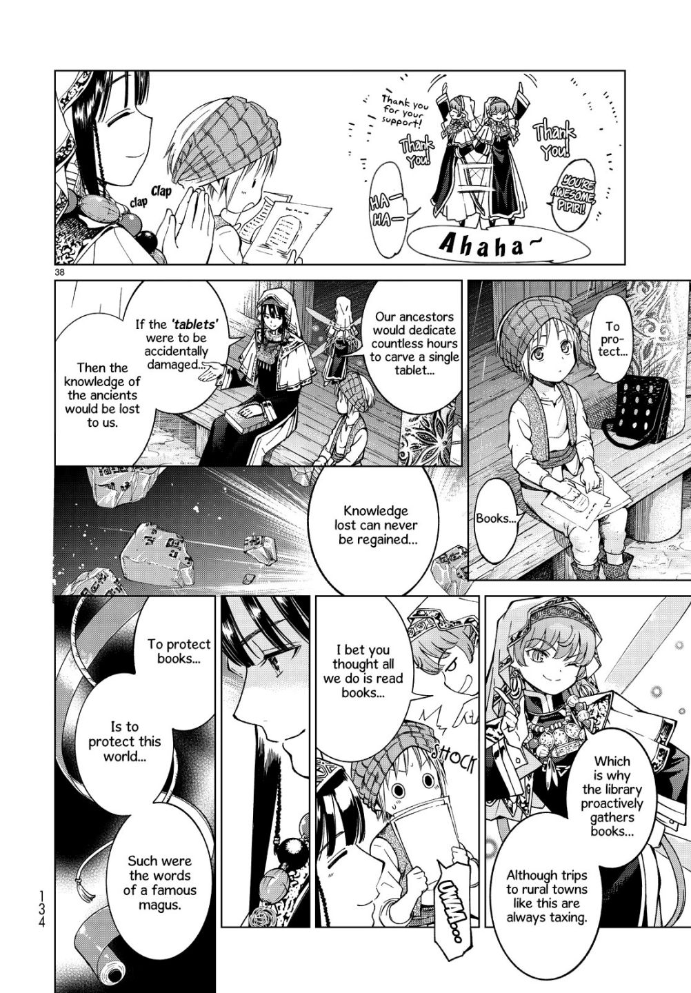 Toshokan no Daimajutsushi chapter 2 page 37