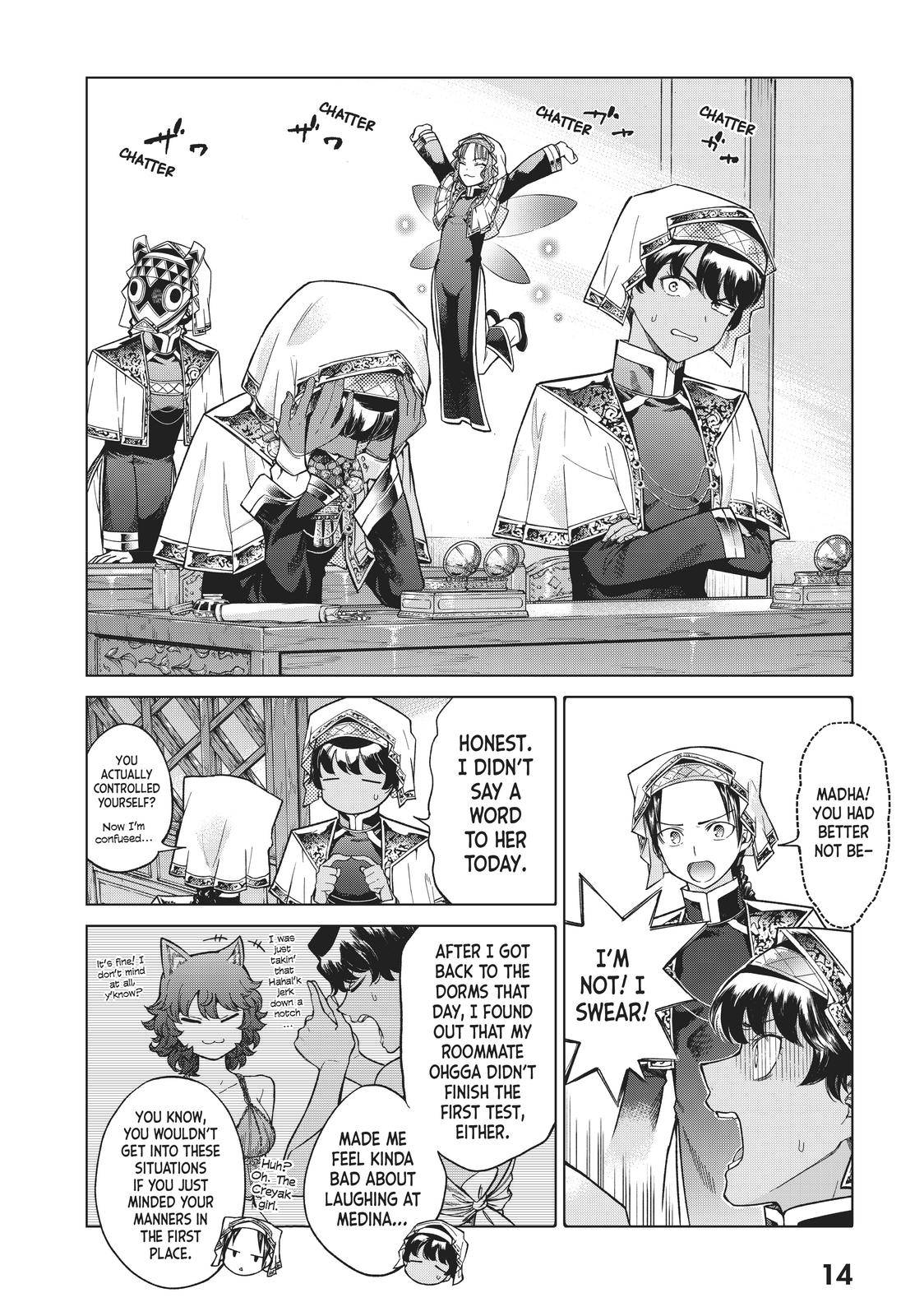 Toshokan no Daimajutsushi chapter 20 page 12