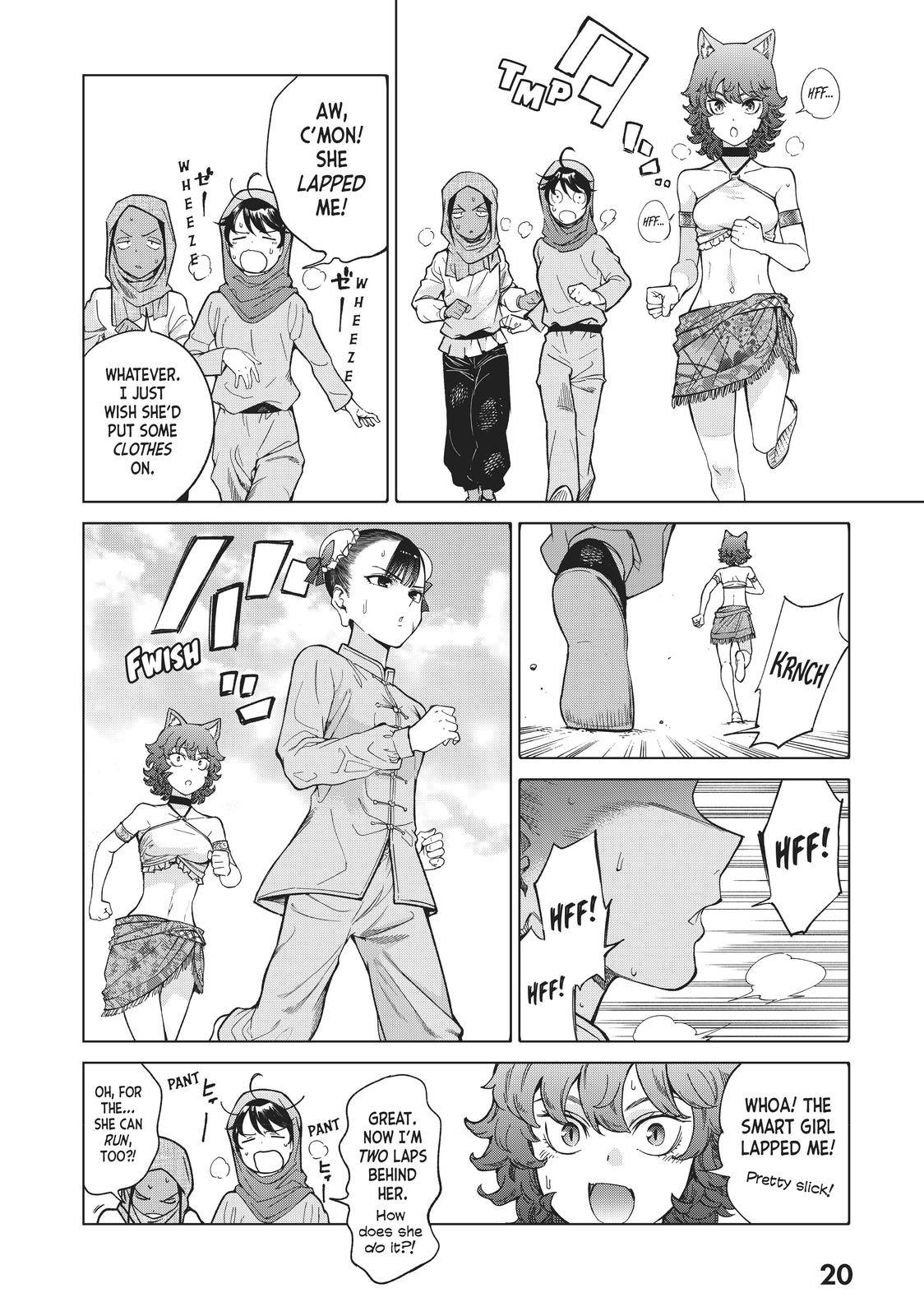 Toshokan no Daimajutsushi chapter 20 page 18