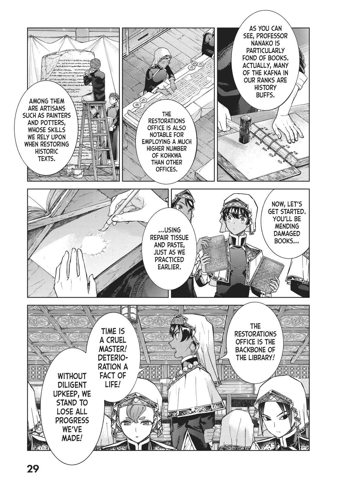 Toshokan no Daimajutsushi chapter 20 page 27