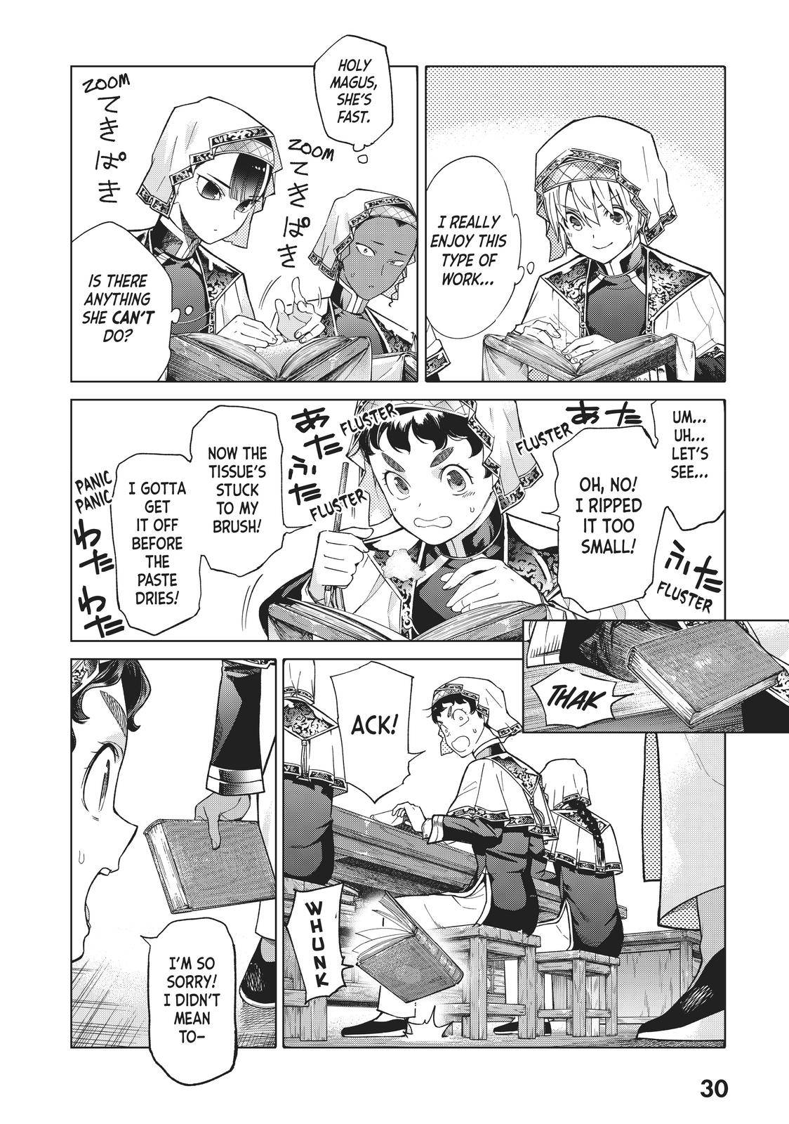 Toshokan no Daimajutsushi chapter 20 page 28