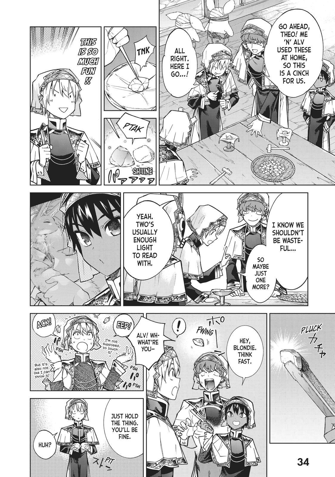 Toshokan no Daimajutsushi chapter 20 page 32