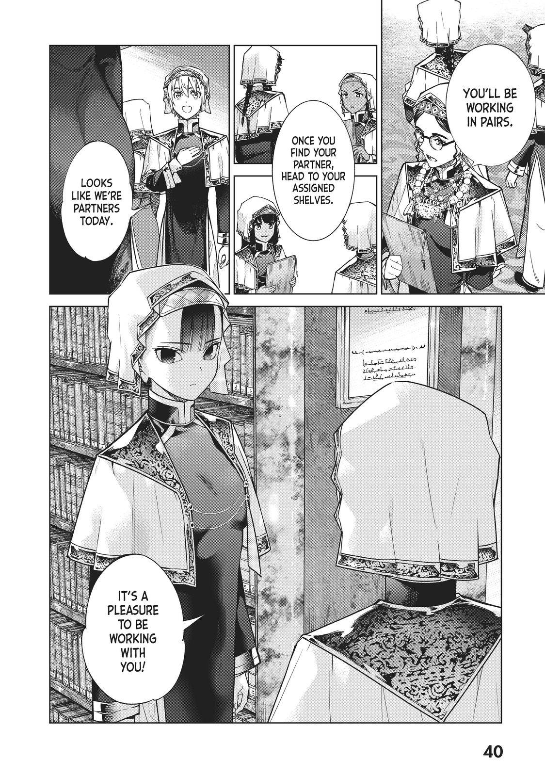 Toshokan no Daimajutsushi chapter 20 page 38