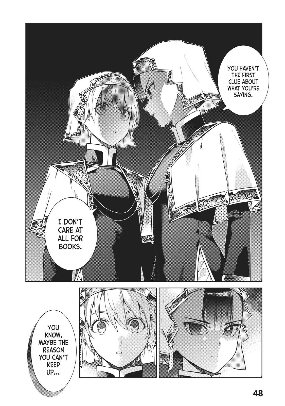 Toshokan no Daimajutsushi chapter 20 page 46