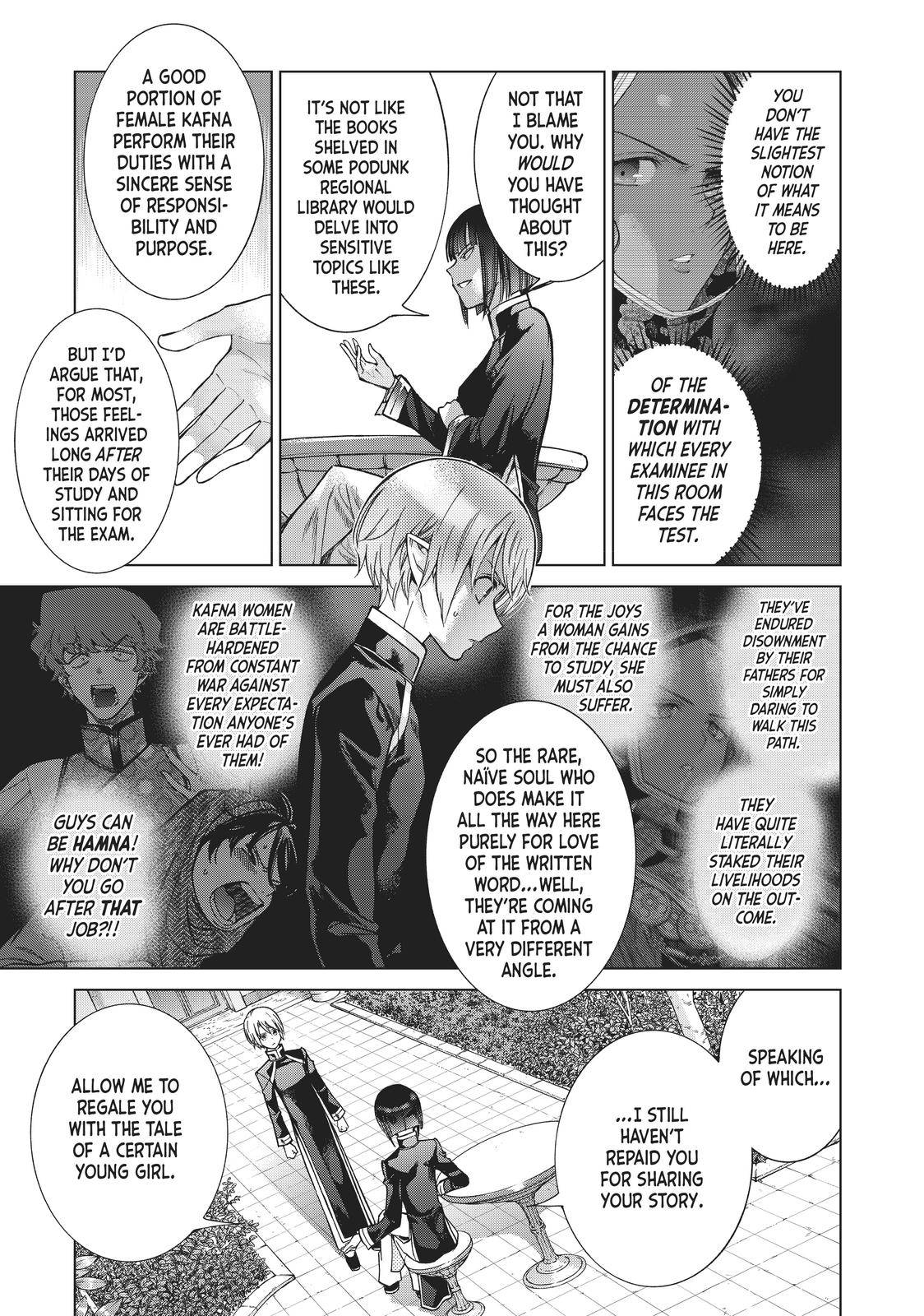 Toshokan no Daimajutsushi chapter 20 page 59