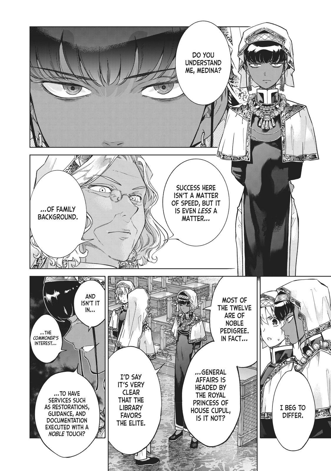 Toshokan no Daimajutsushi chapter 22 page 14